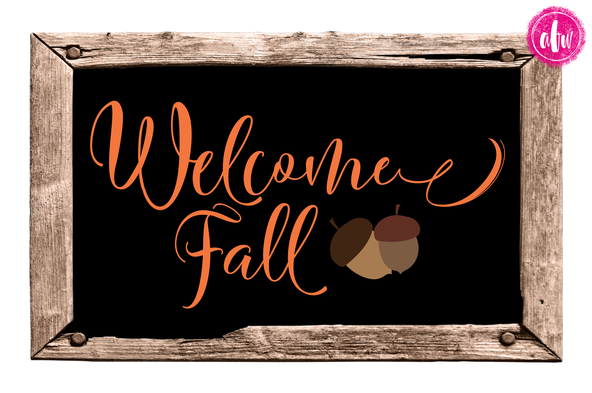 Welcome Fall - SVG, DXF, EPS Cut Files (27316) | SVGs ...