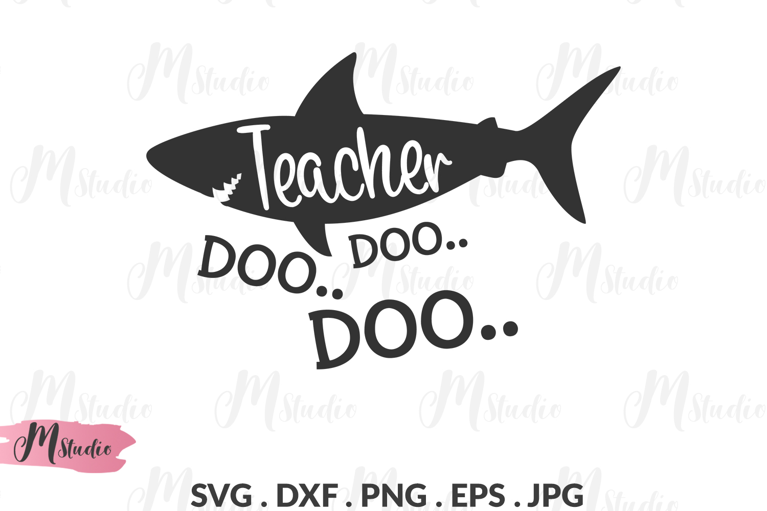 Download Teacher Shark svg. (295425) | Cut Files | Design Bundles
