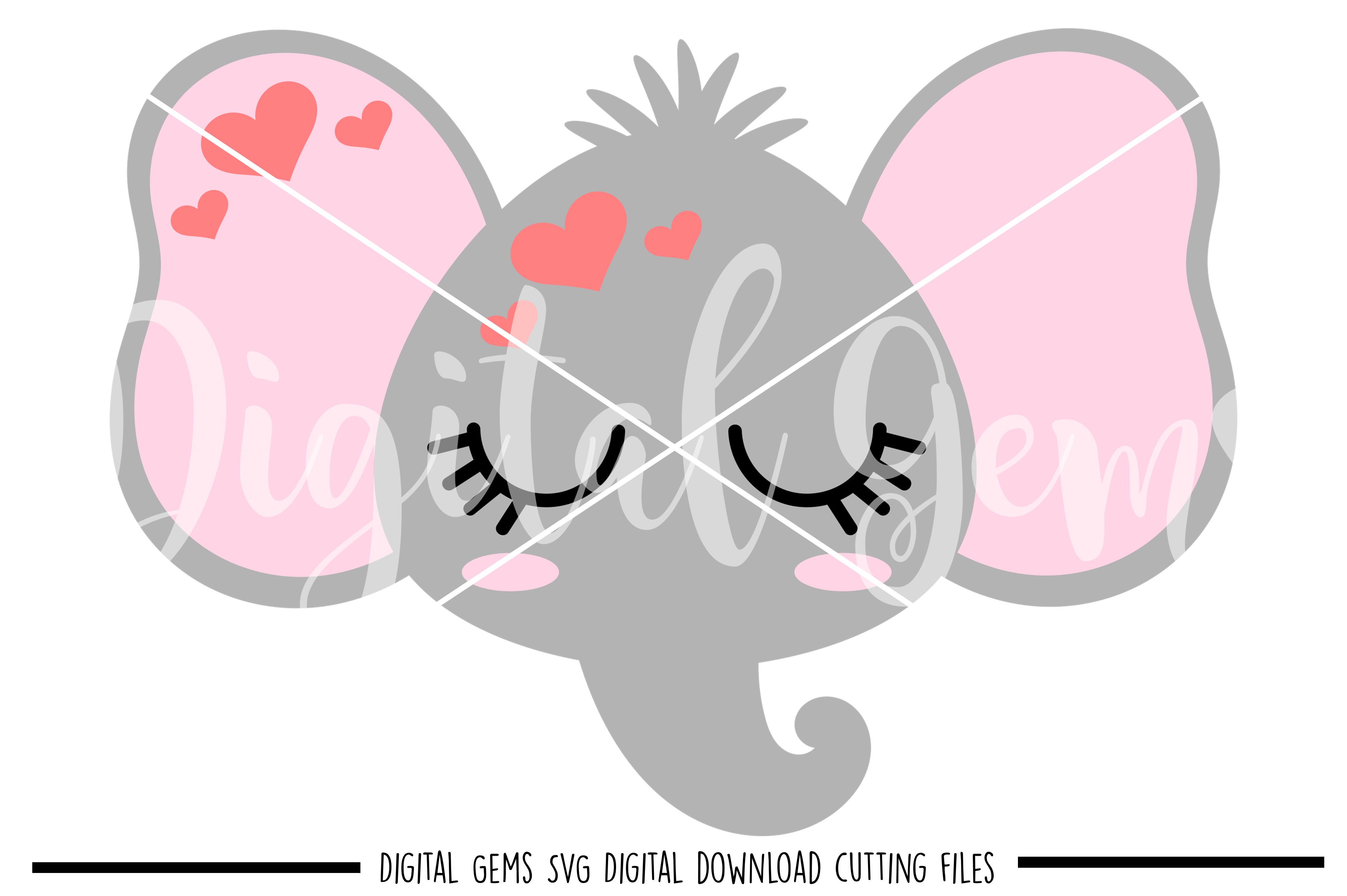 Download Elephant Face SVG / PNG / EPS / DXF Files (80315) | SVGs ...