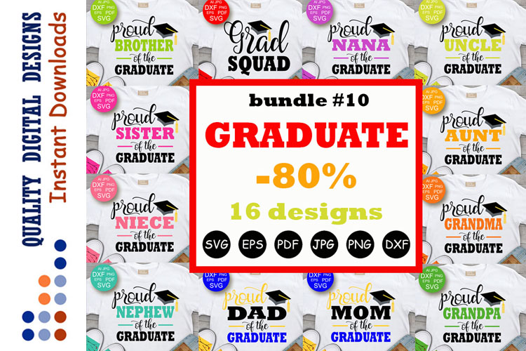 Download Graduate Bundle svg files Graduation Svg INSTANT DOWNLOAD ...