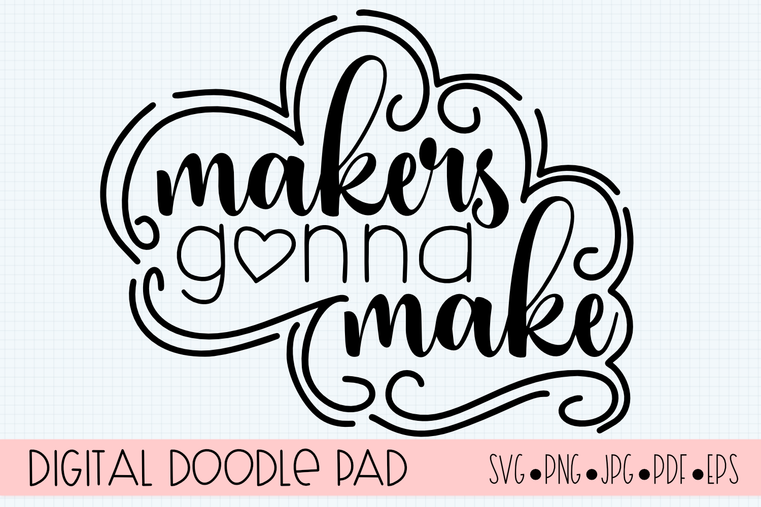Makers | Crafter SVG Cut File for Silhouette & Cricut