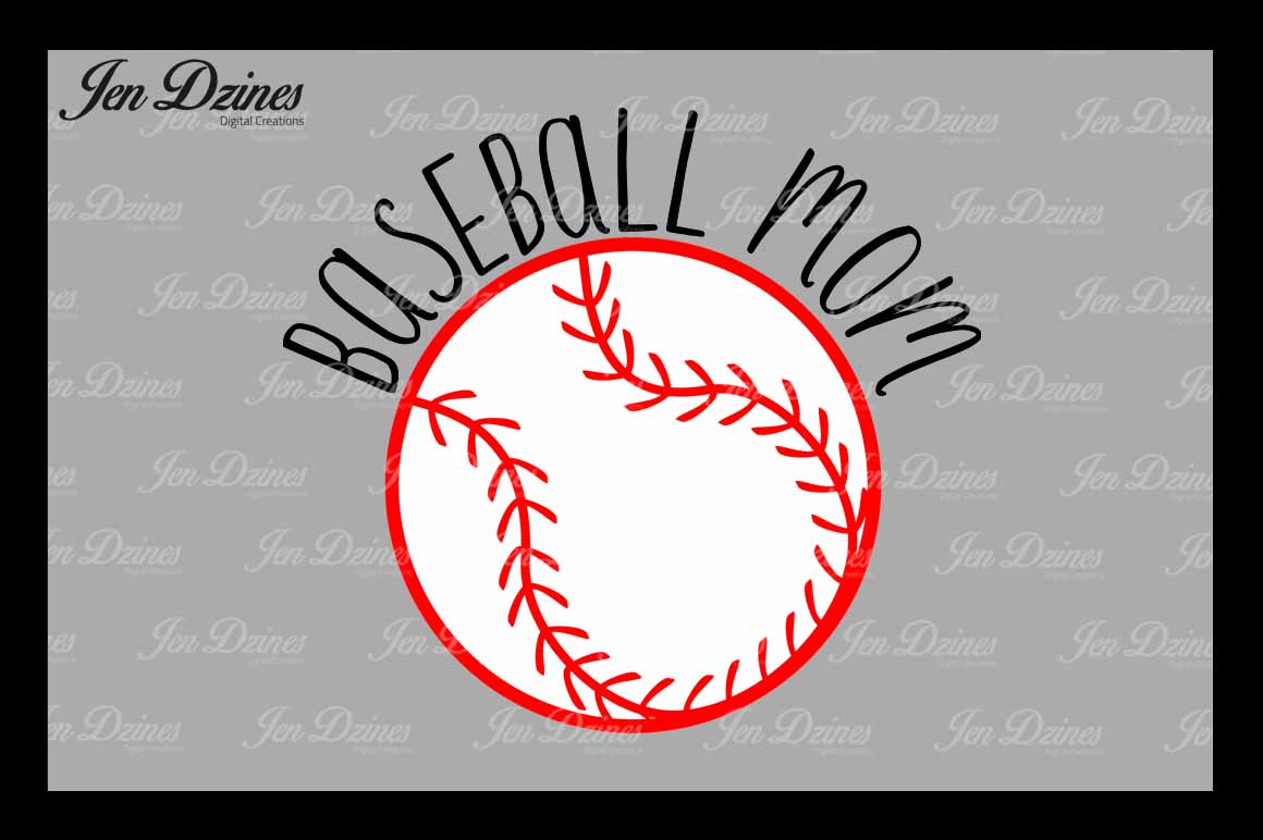 Baseball Mom SVG DXF EPS PNG (2255) | SVGs | Design Bundles