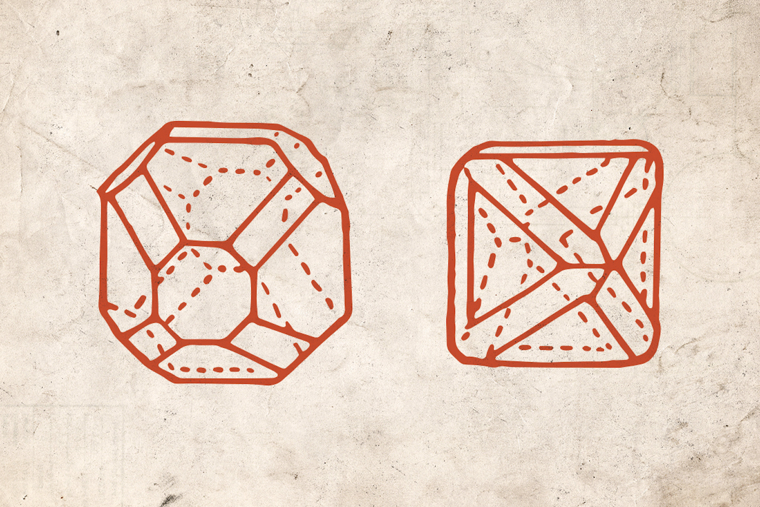 hand drawn geometric patterns