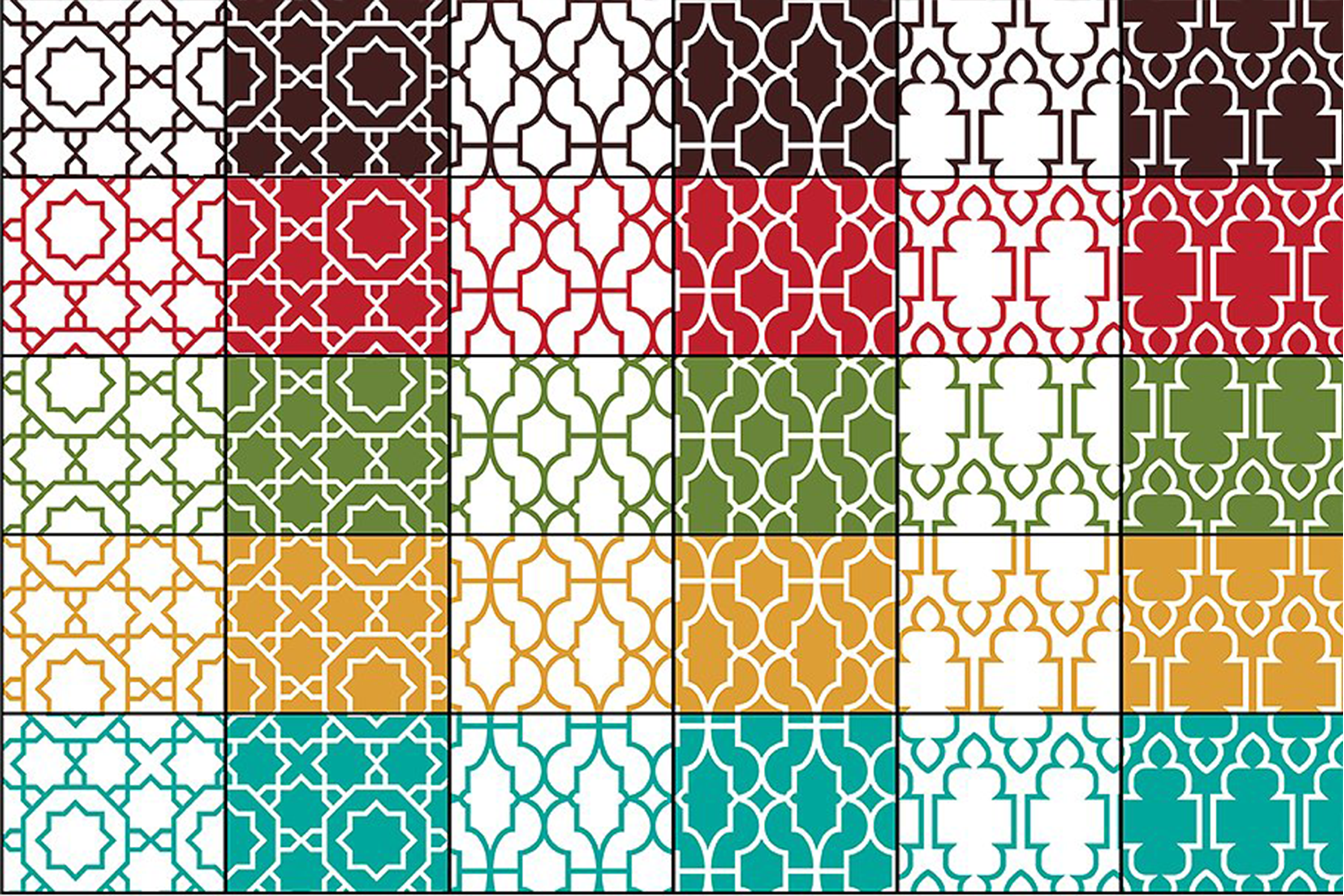 Seamless Moroccan Patterns & Tiles