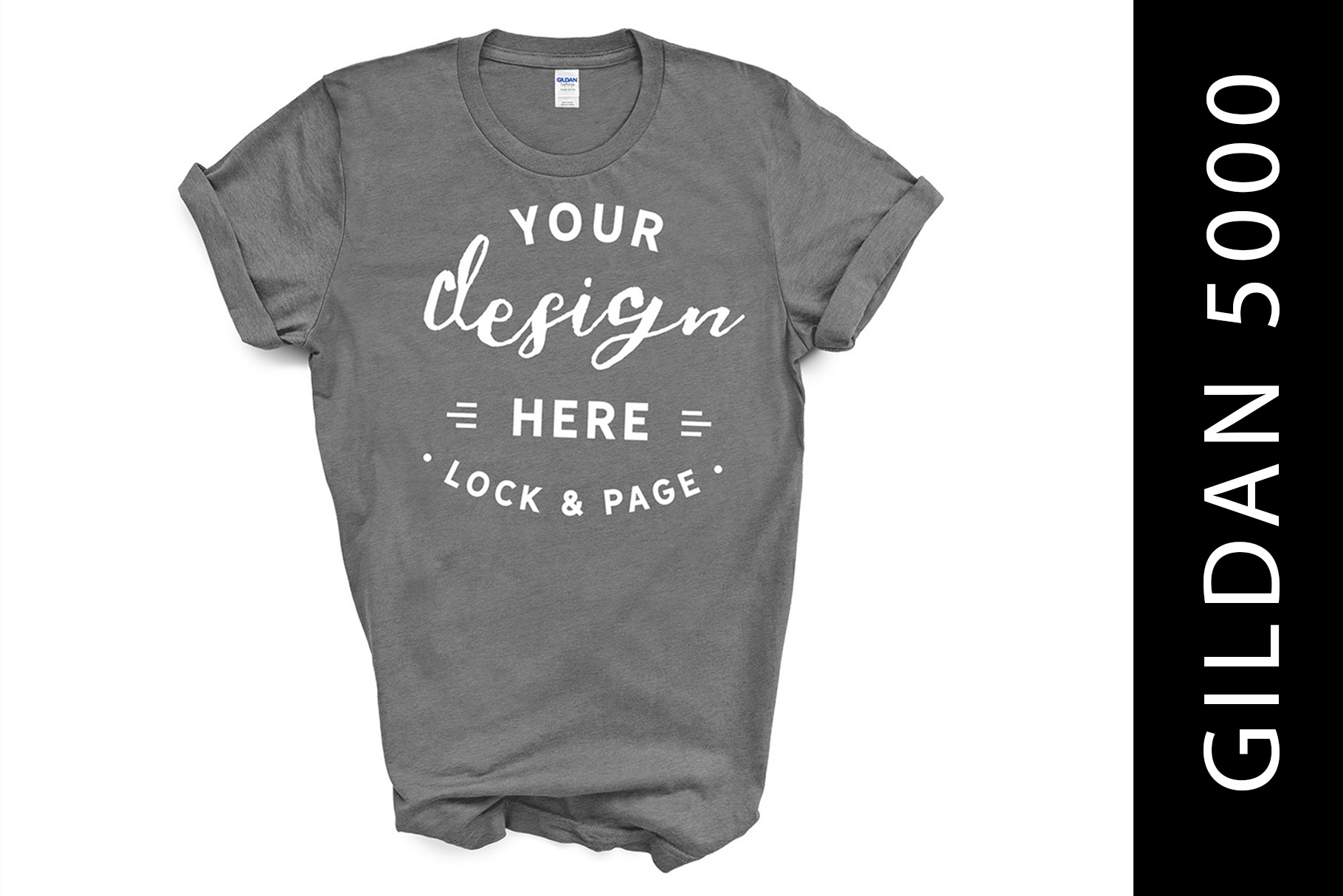 graphite heather tshirt