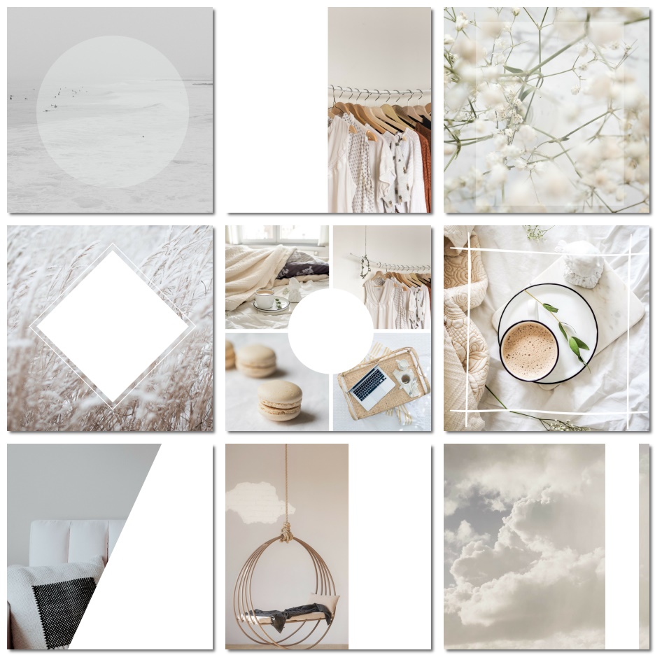 Lifestyle Minimalist Instagram Posts Template