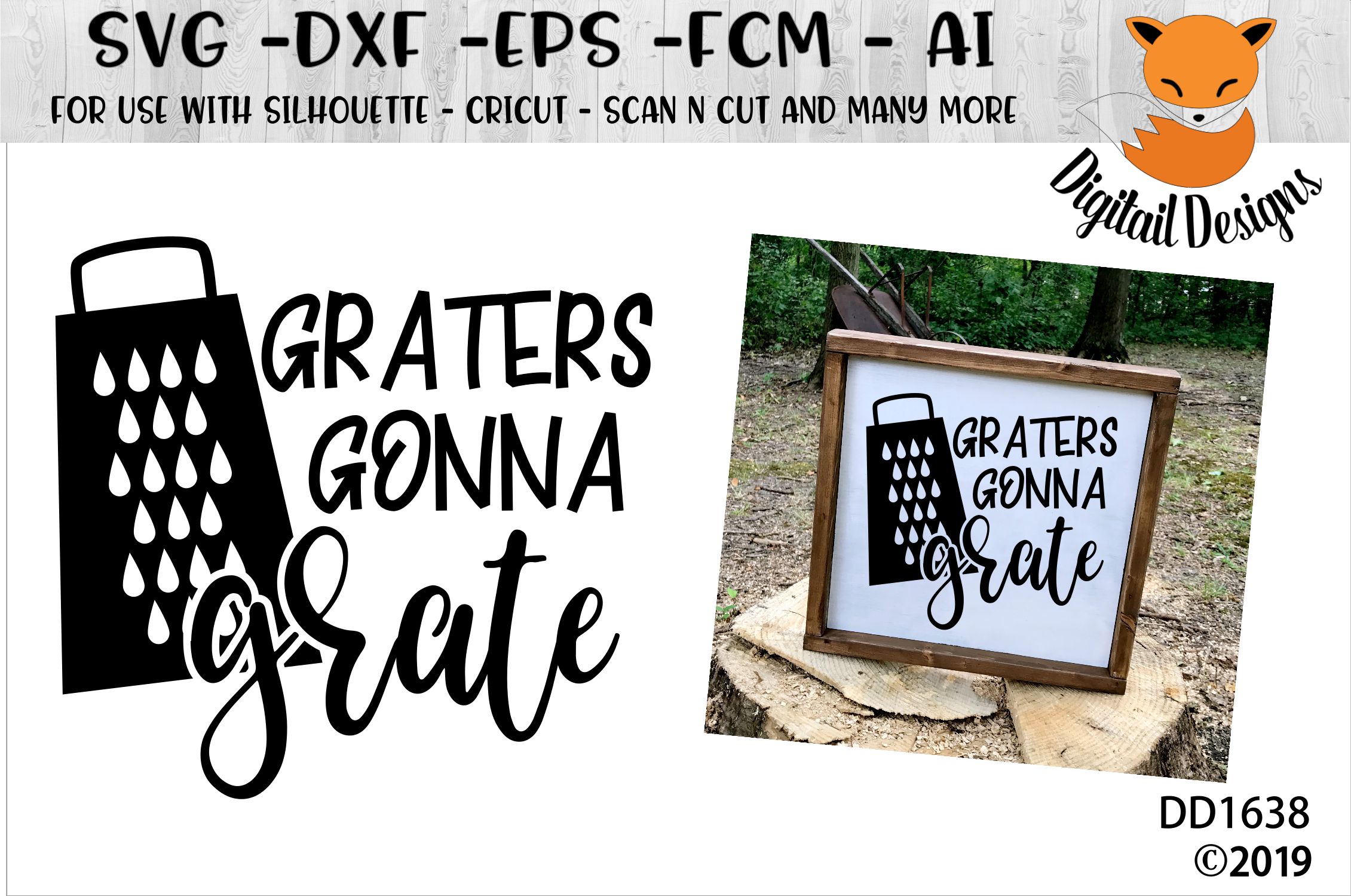 Graters Gonna Grate Kitchen SVG (335304) | Cut Files | Design Bundles