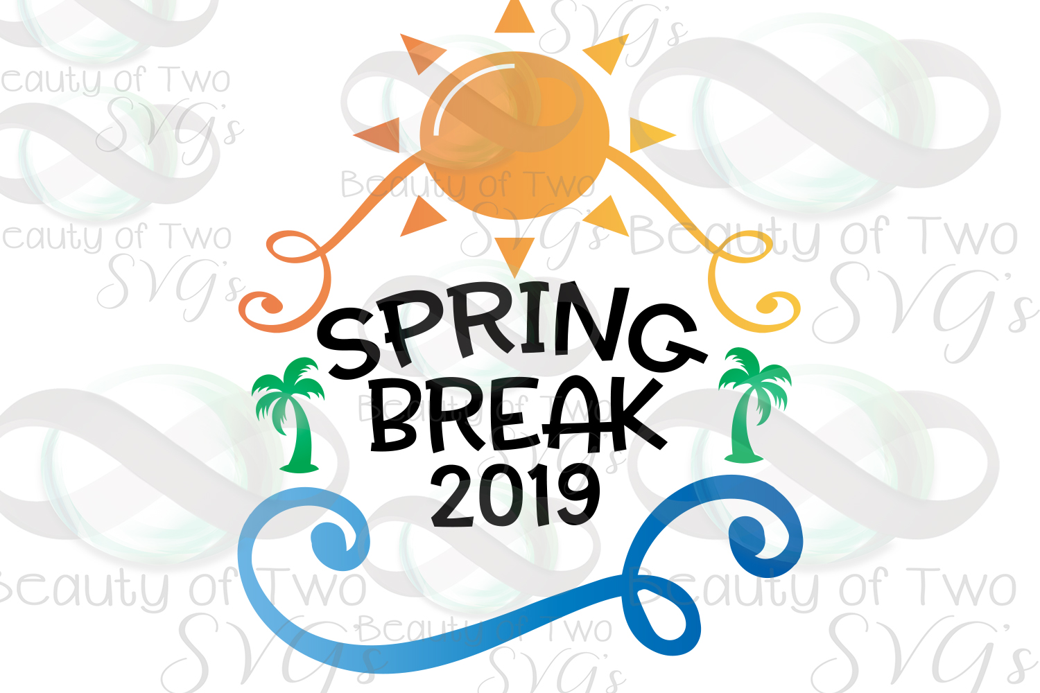Download Spring Break svg, Spring Vacation svg, Family vacation svg