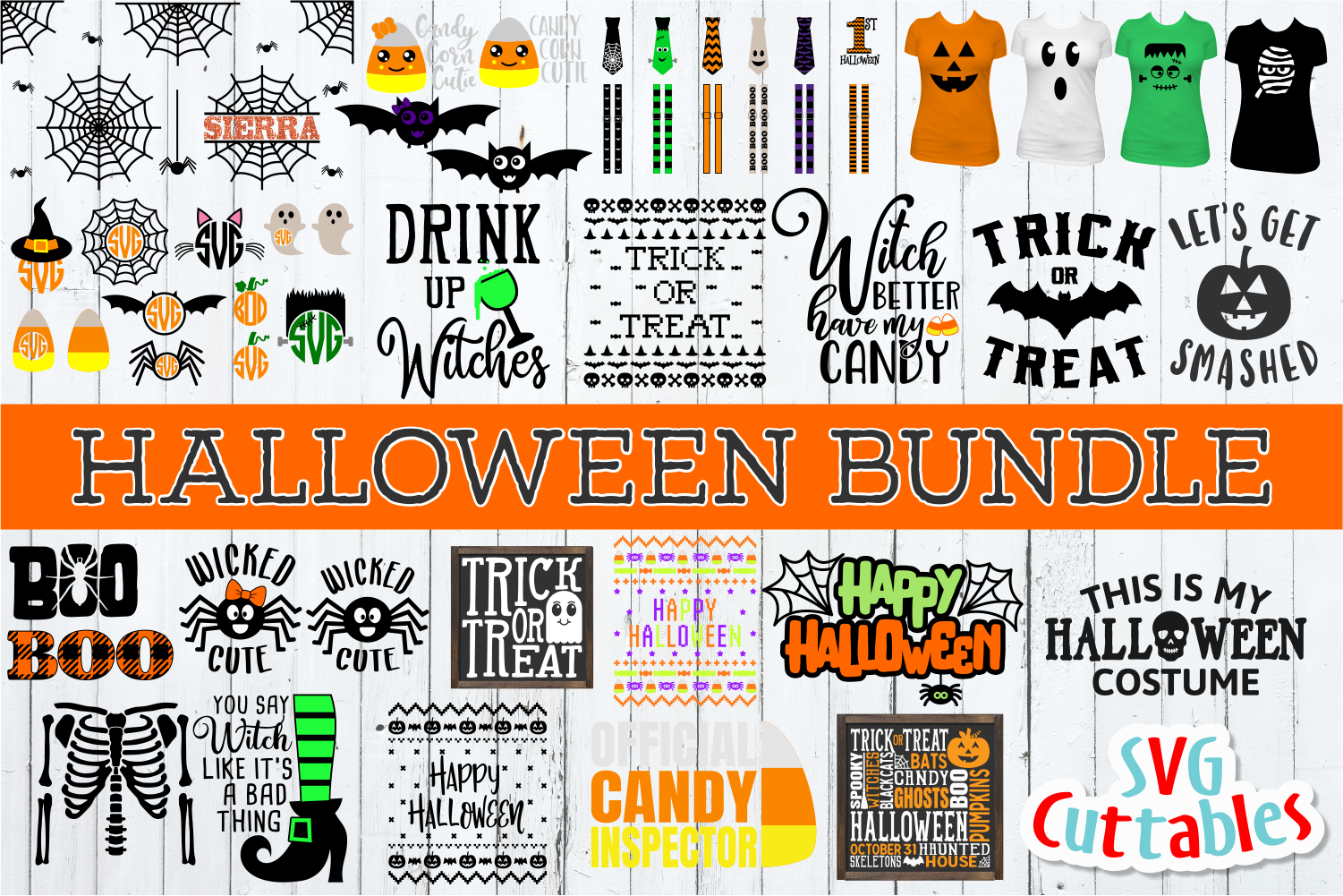 Halloween SVG Bundle | SVG Cut Files (134966) | Cut Files ...