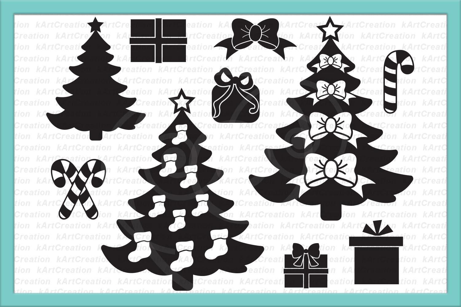 Christmas svg bundle, Christmas svg files, Christmas Trees