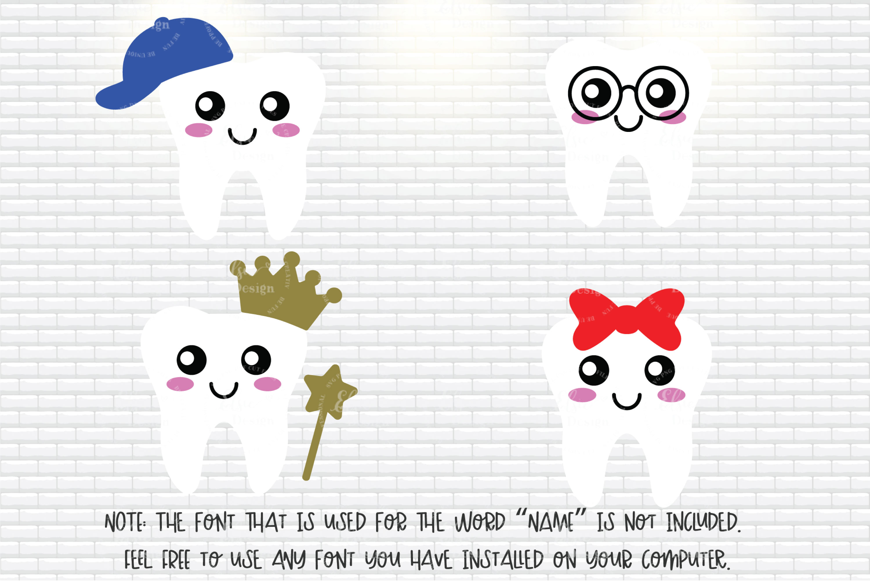 Download Tooth Fairy Bundle SVG Cut Files