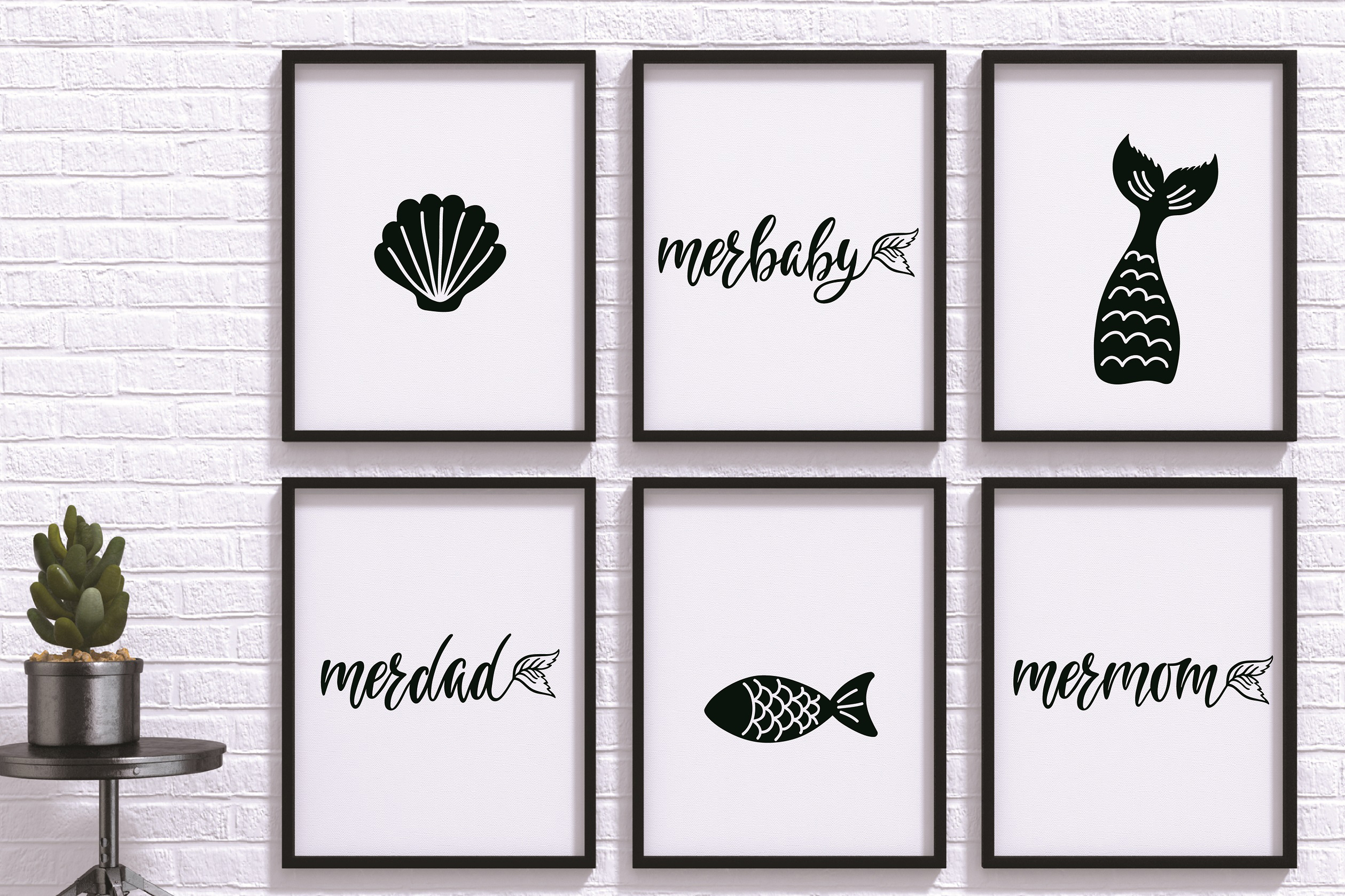 Download Mermaid quotes SVG bundle. 22 unique summer vector designs.