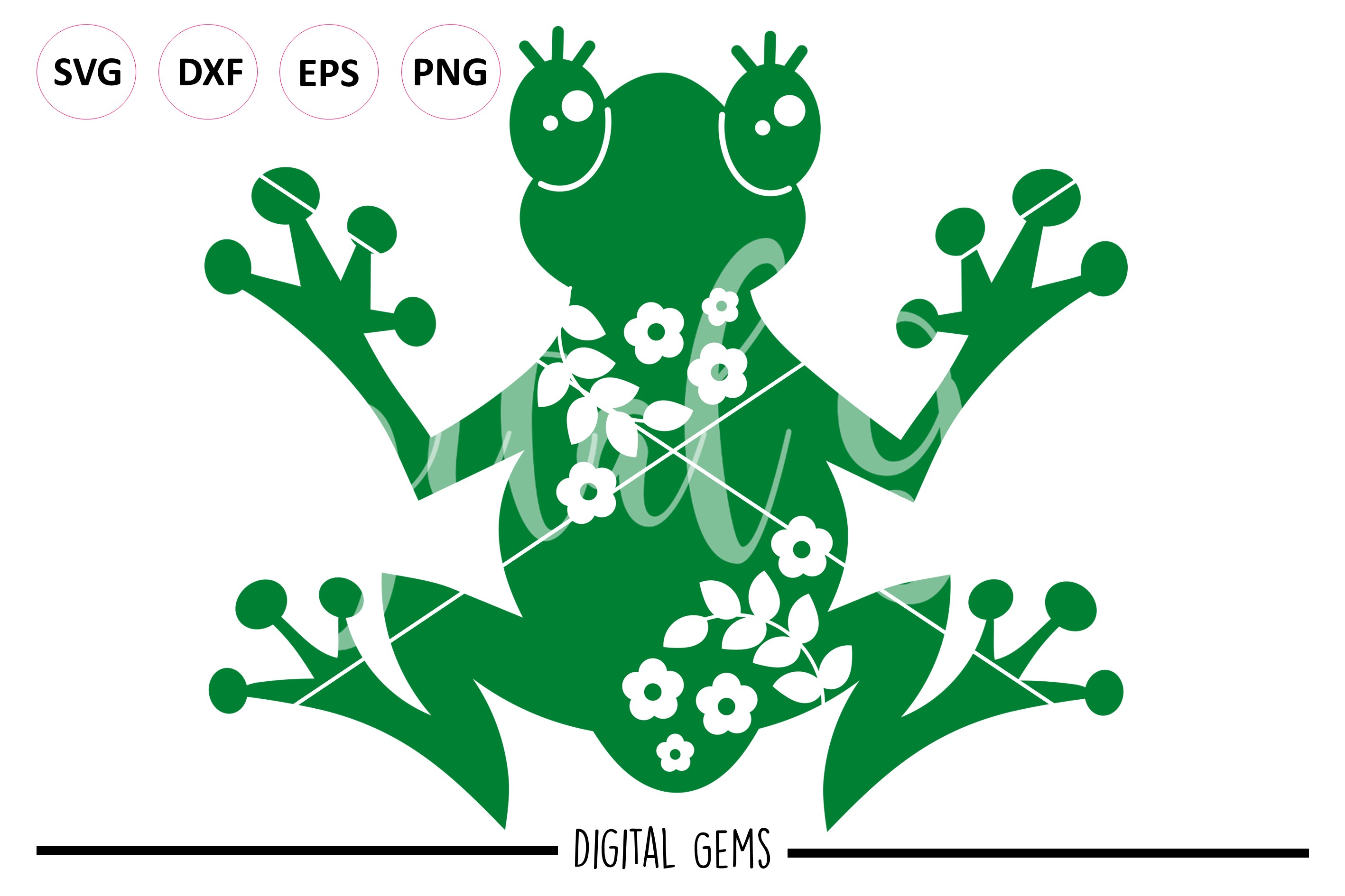 Download Frog SVG EPS DXF PNG file