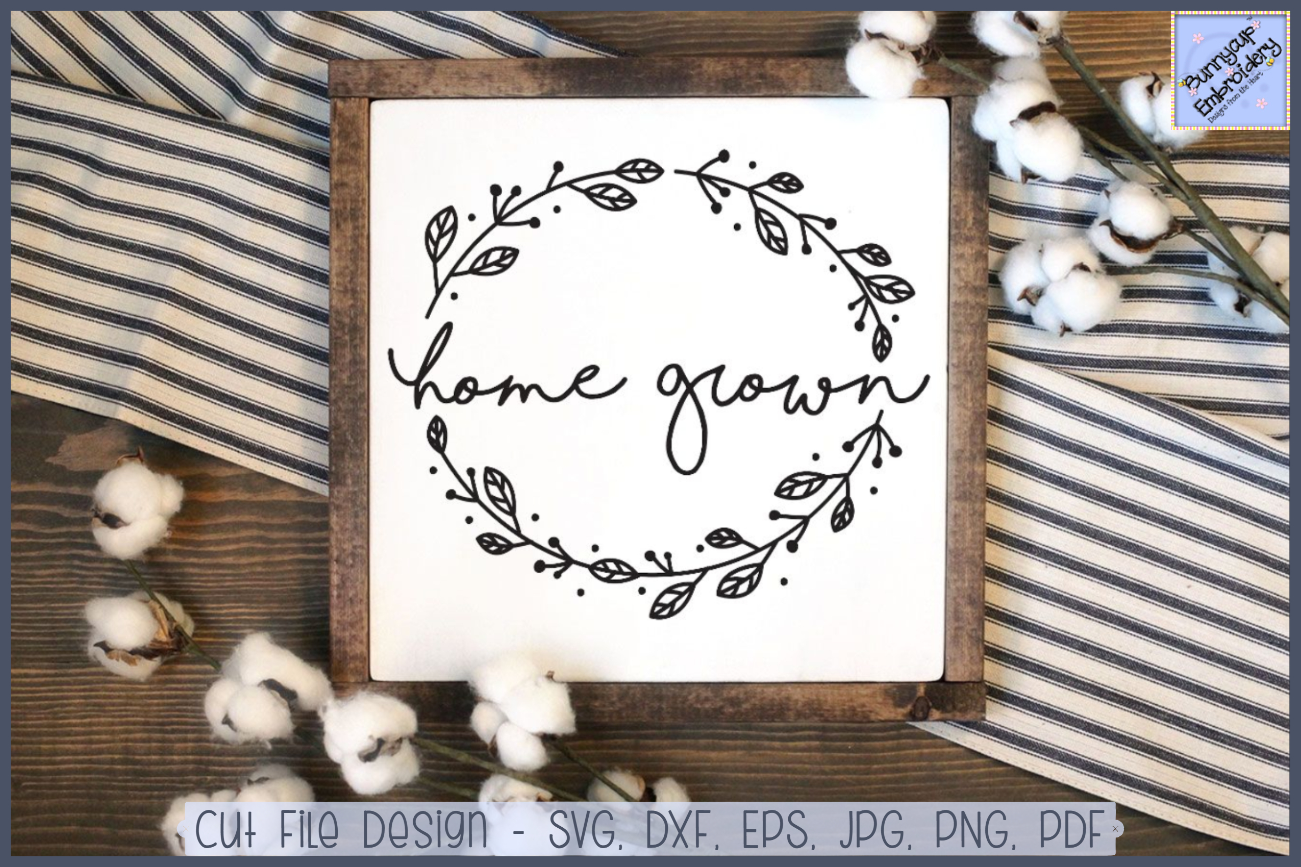 Download Farmhouse Home Grown - SVG, Clipart, Printable