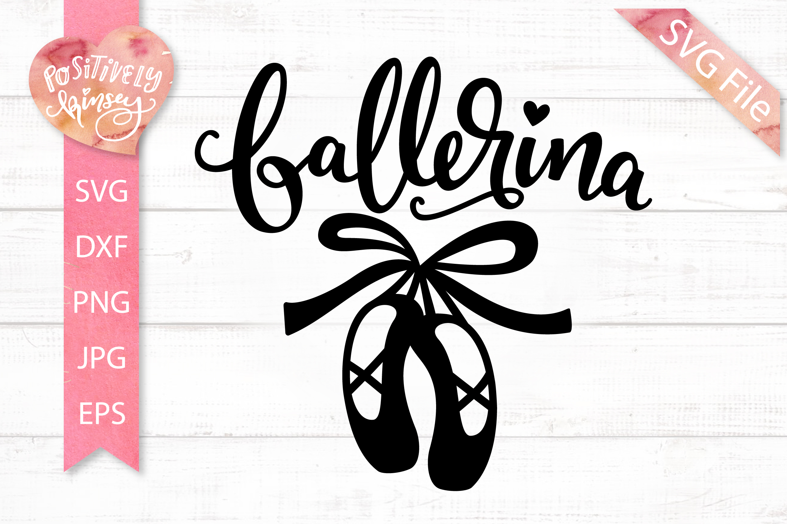 Ballerina SVG DXF PNG EPS JPG, Dance SVG, Ballet SVG, Dancer (307454