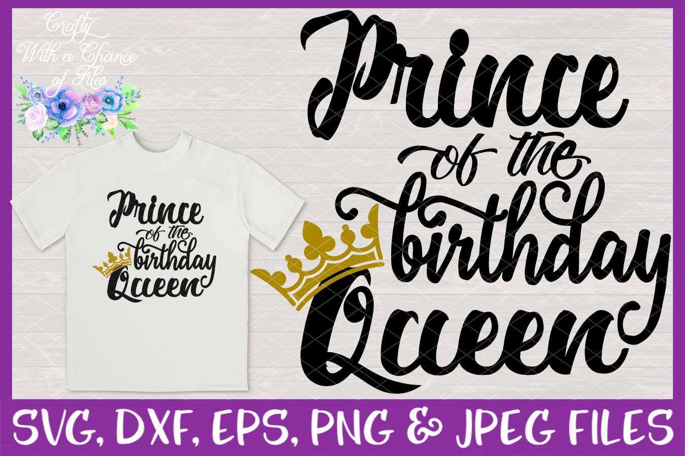 Family of the Birthday Queen SVG - Matching Shirt Designs ...