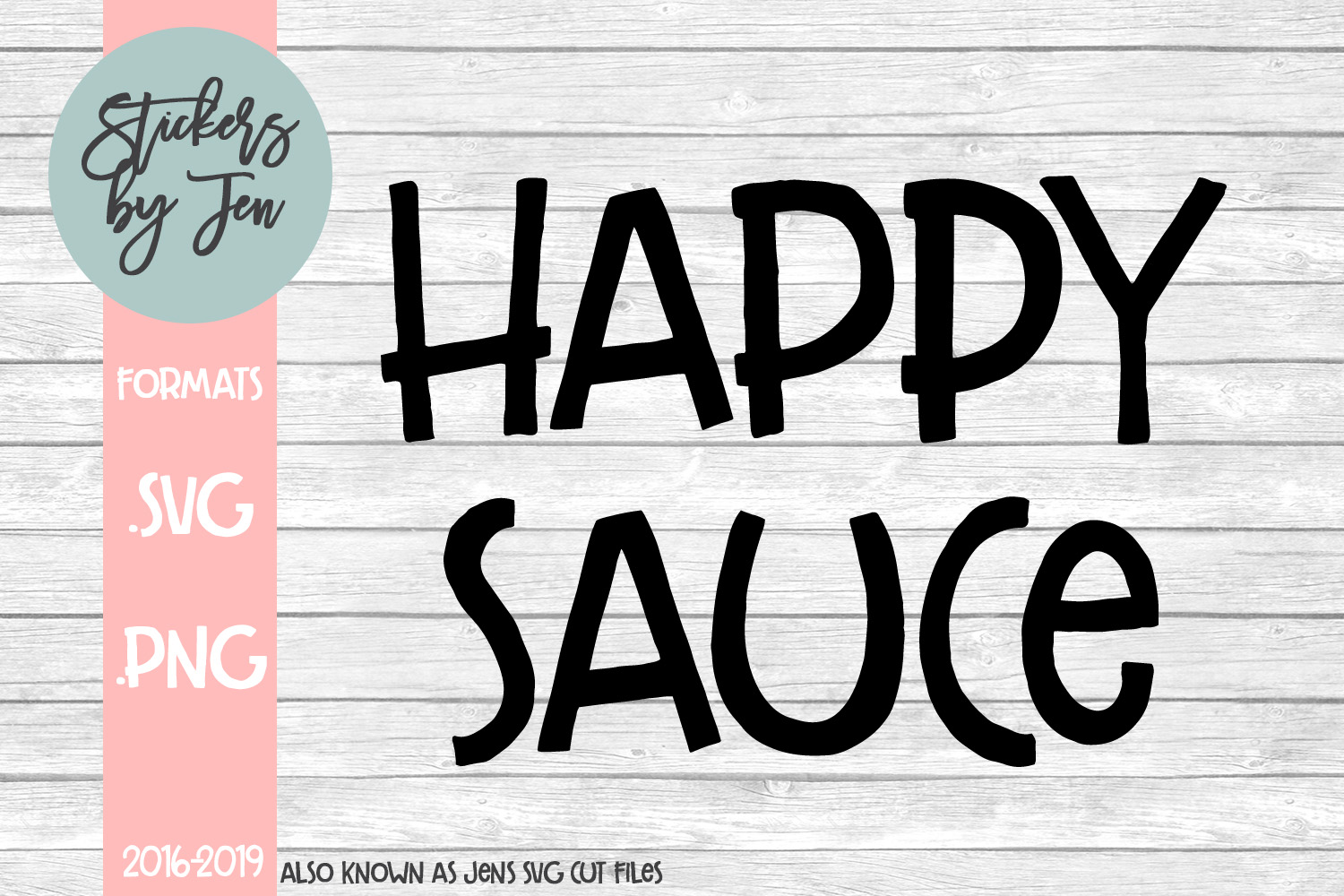 Happy Sauce Svg Cut File 183180 Svgs Design Bundles