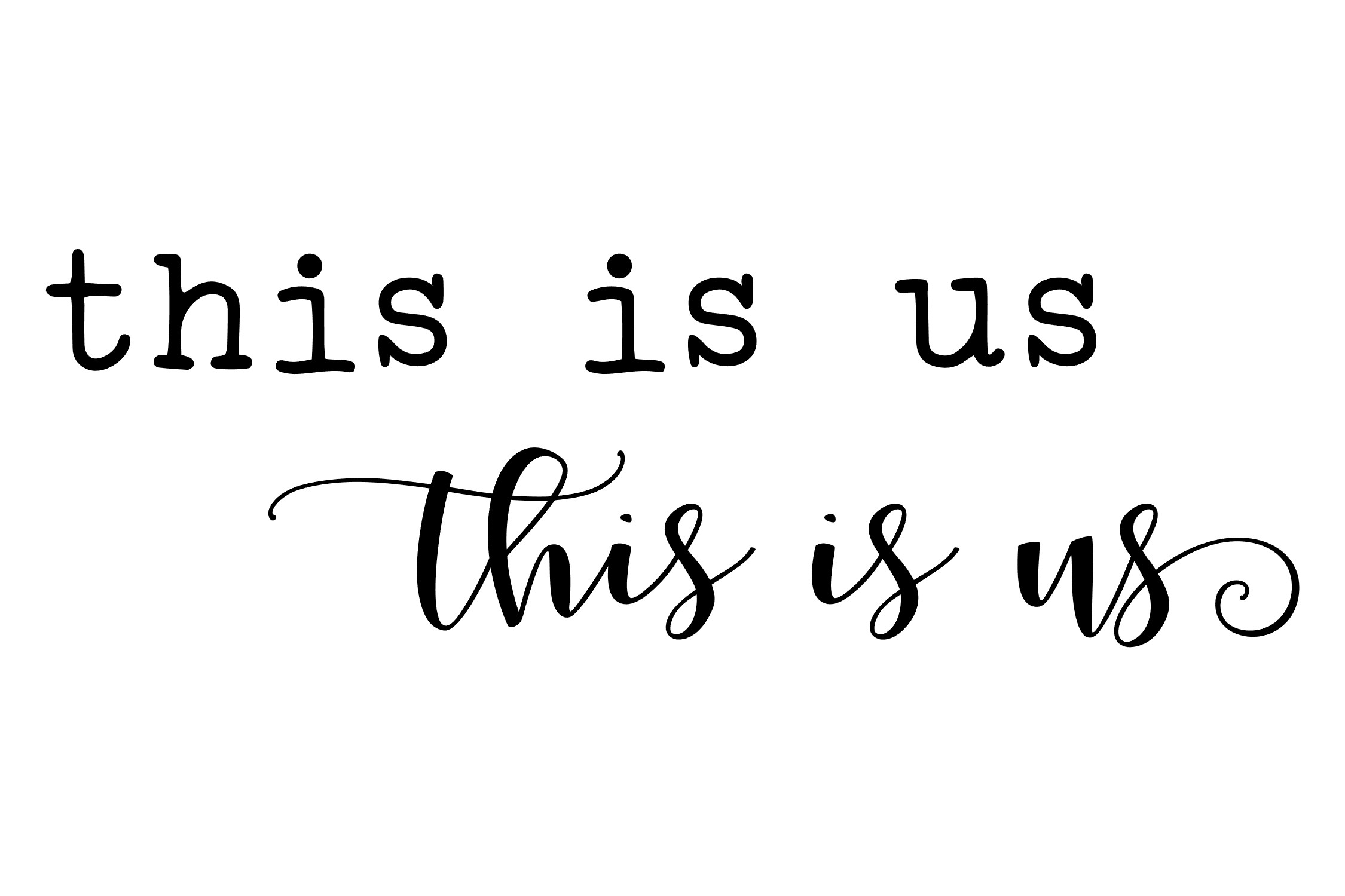 This is us 2 Files SVG PNG EPS (263517) Cut Files Design Bundles