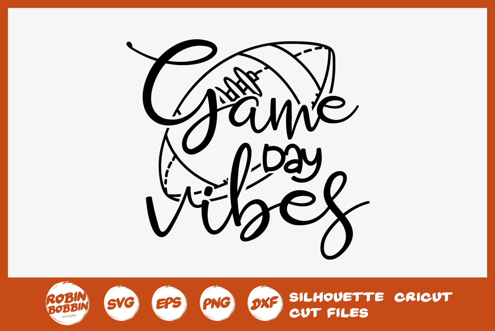 Download Game Day Vibes SVG - Football SVG