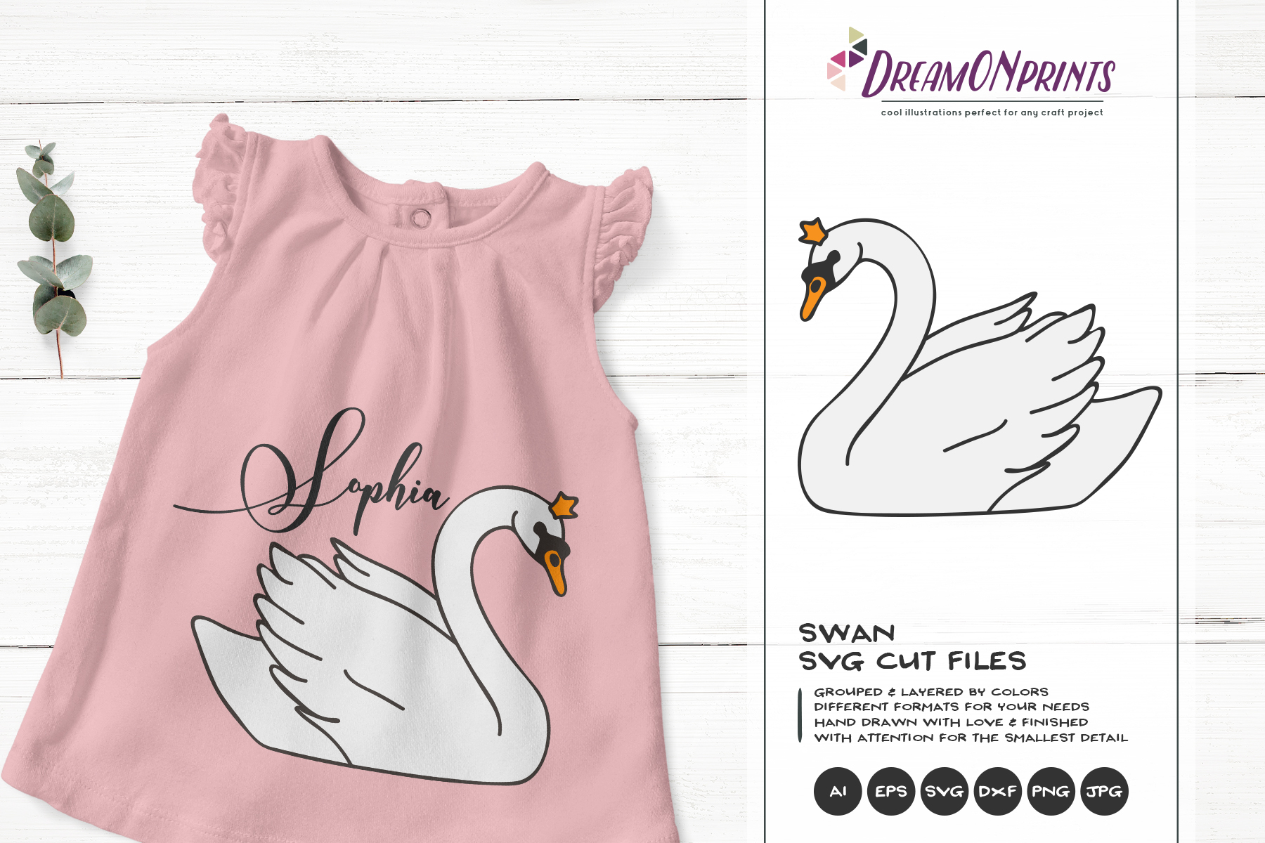 Download Swan SVG Cut Files - Princess SVG Crown