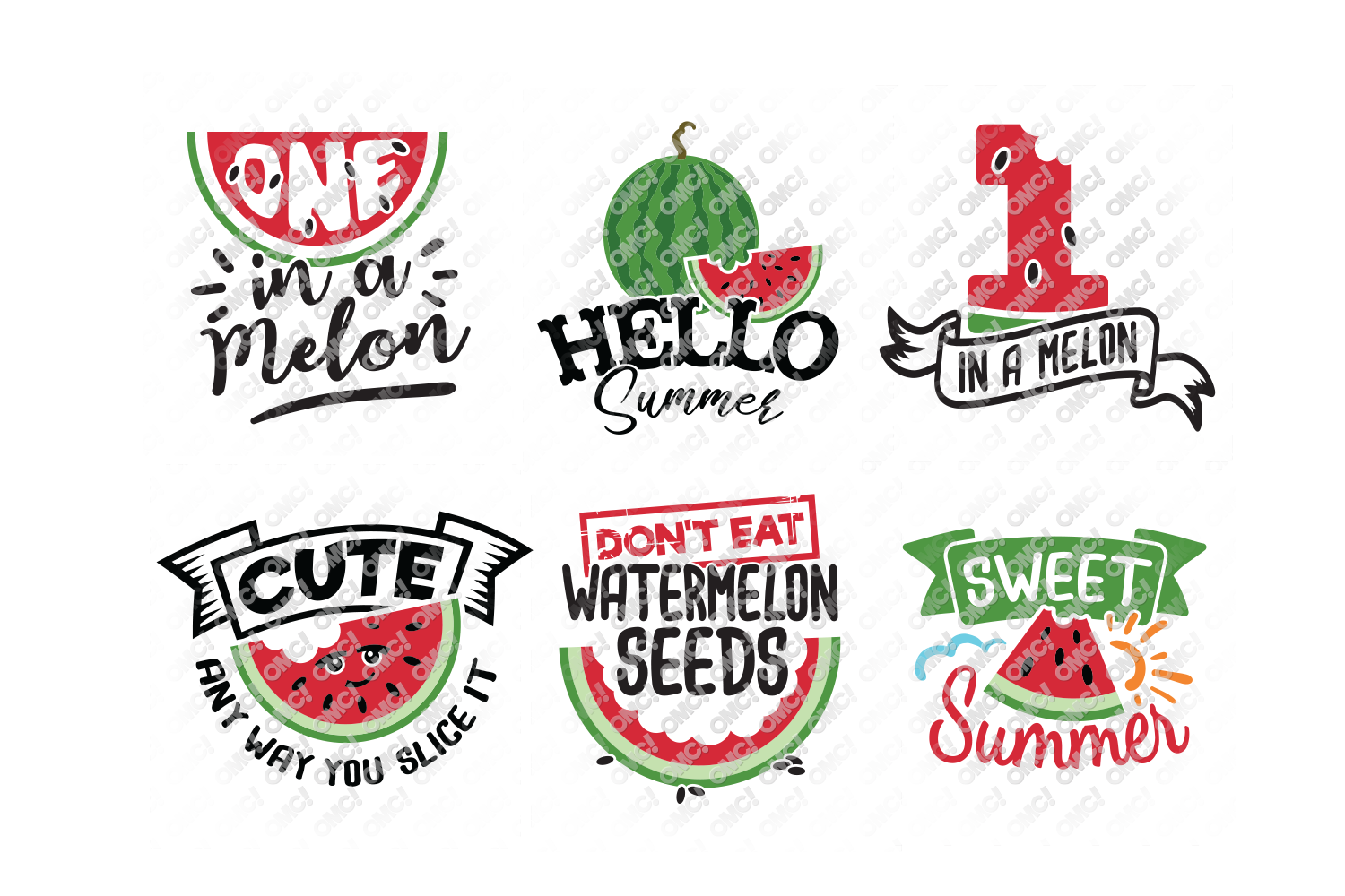 Download Watermelon SVG Monogram Quotes in SVG, DXF, PNG, EPS, JPG