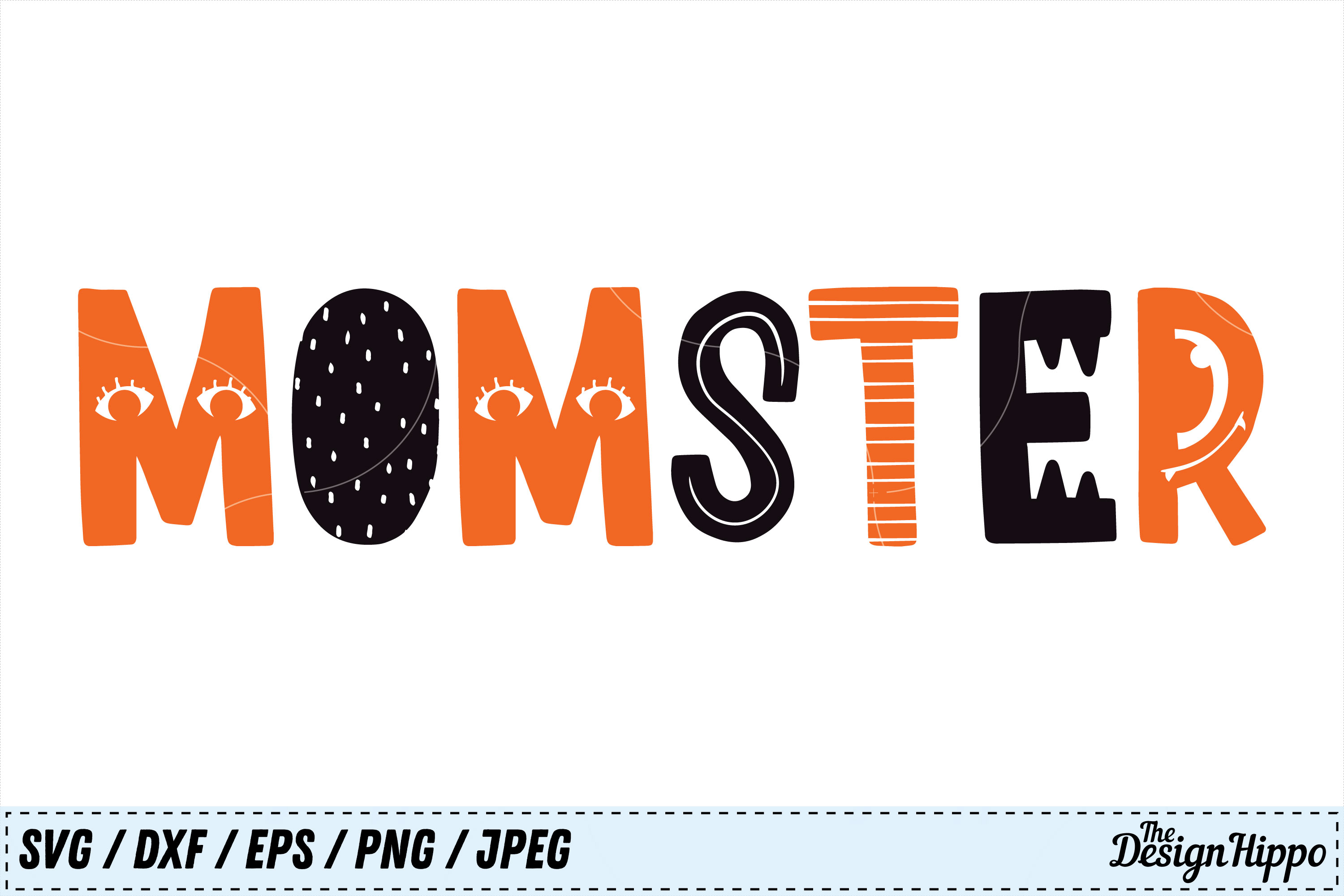 Download Momster SVG, Halloween SVG, Mom SVG, Monster SVG PNG Cricut (126469) | Cut Files | Design Bundles