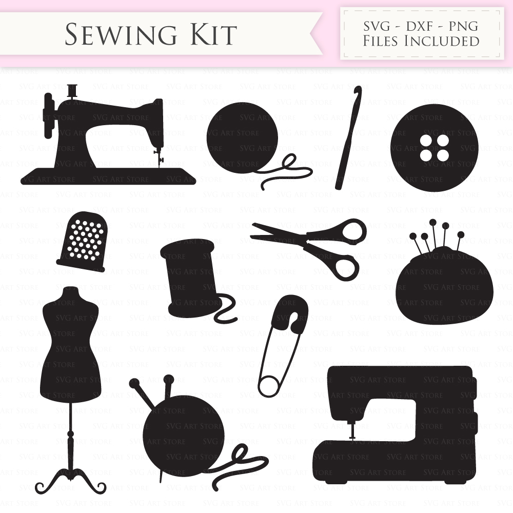 Sewing Machine SVG Knitting svg cutting files Cricut and ...