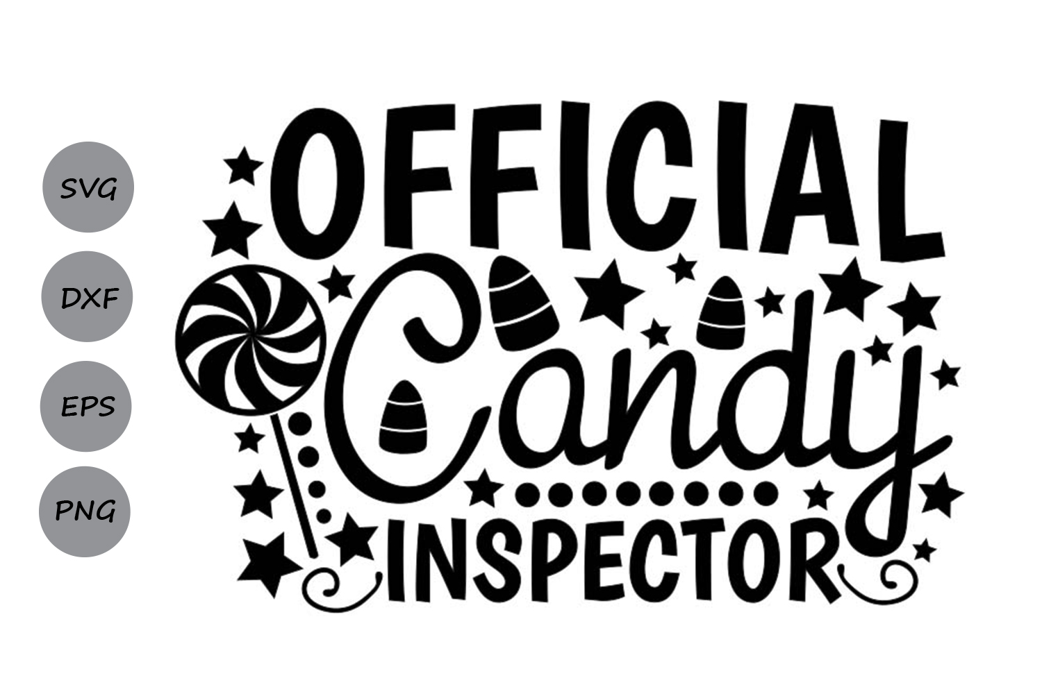 Download Official Candy Inspector Svg, Halloween Svg, Candy Corn Svg. (303321) | SVGs | Design Bundles
