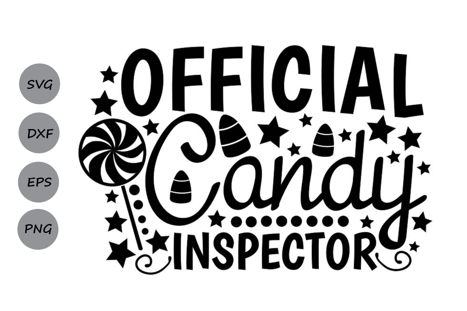 Official Candy Inspector Svg, Halloween Svg, Candy Corn Svg. (303321 ...