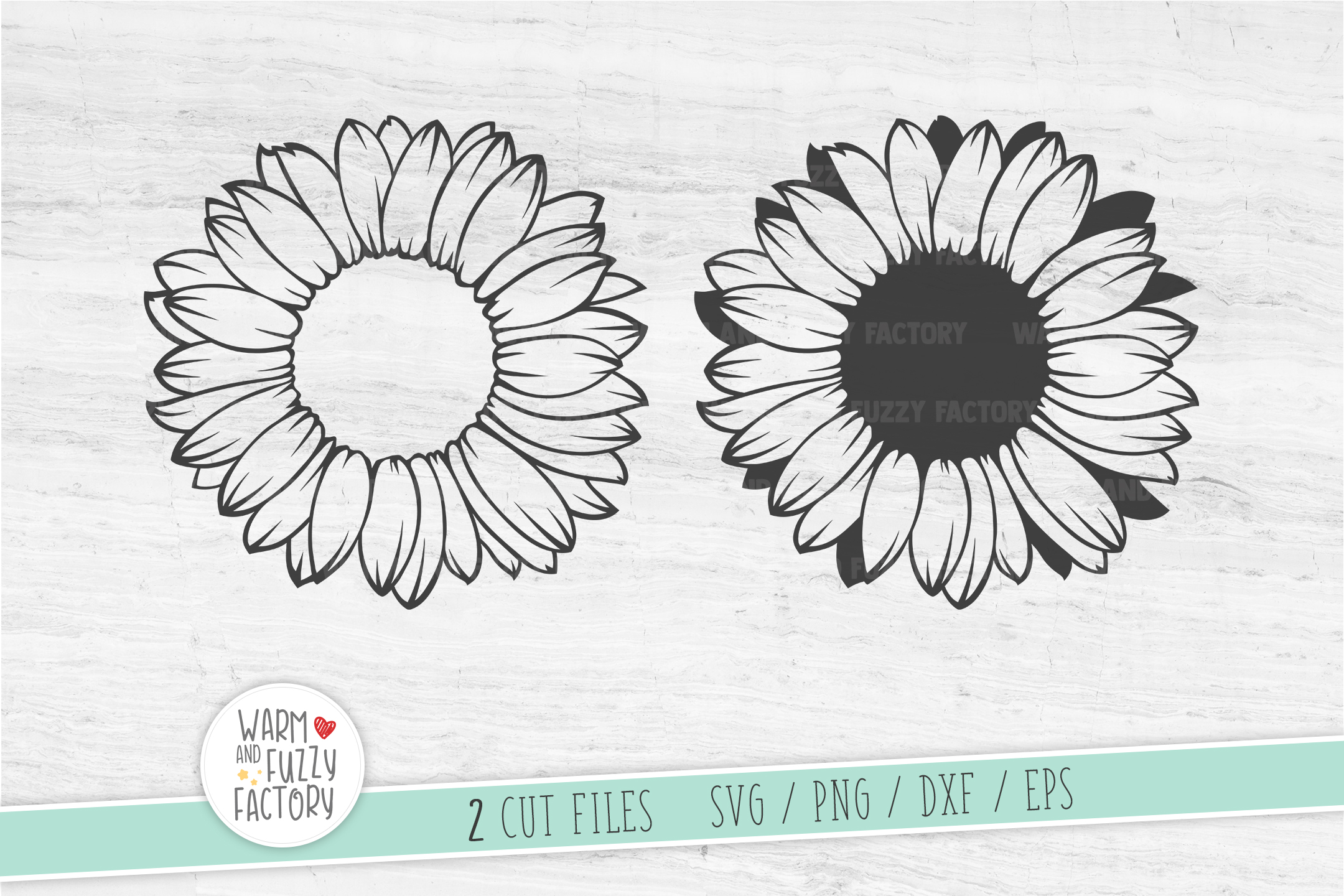 Download Sunflower svg, Sunflower monogram svg, Flower svg (328596) | Cut Files | Design Bundles