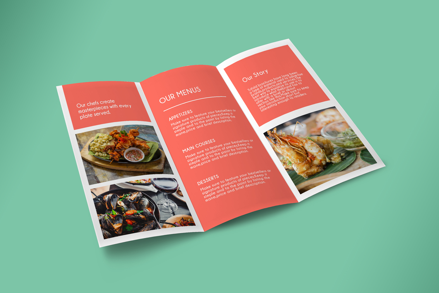 Tri Fold Brochure Ai Template