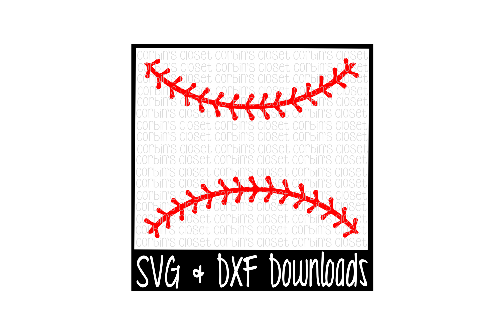 Baseball Thread SVG * Softball Thread SVG Cut File (16731) | SVGs