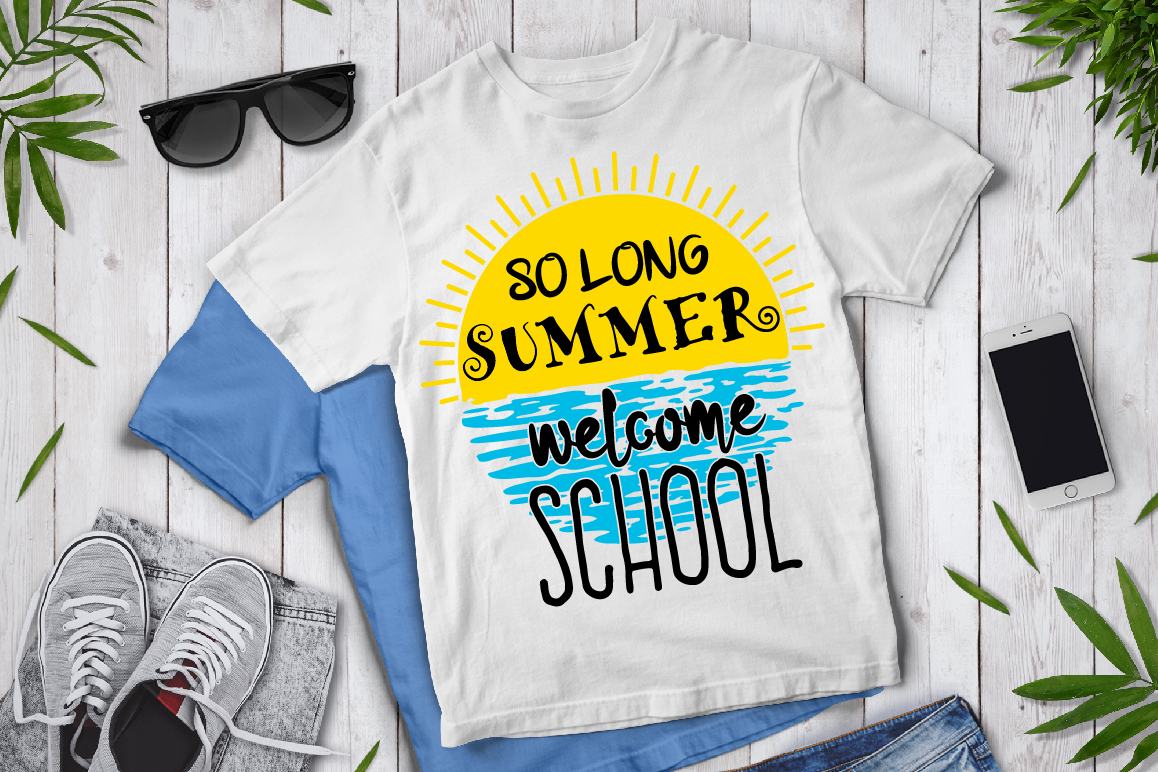 Free Free 111 So Long Kindergarten Hello Summer Svg SVG PNG EPS DXF File