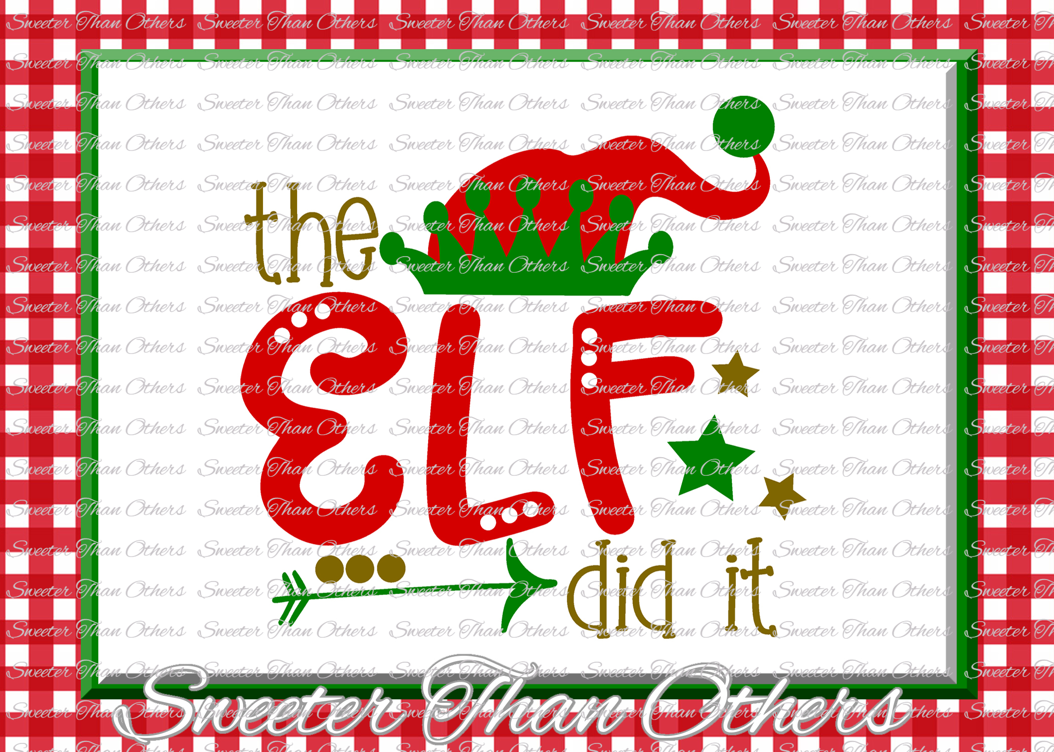 Download Christmas Svg, The Elf did it Svg, Elf | Design Bundles