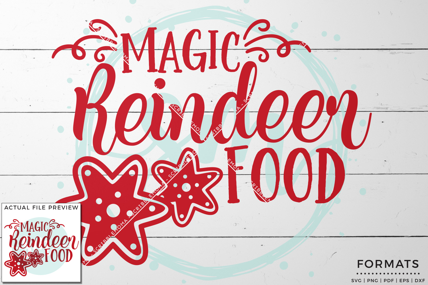 Download Magic Reindeer Food SVG - Small Commercial Use SVG ...