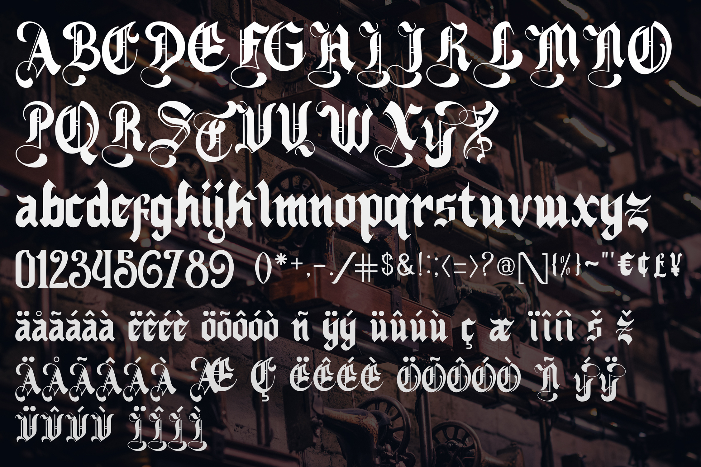 Nightingale - Medieval Font