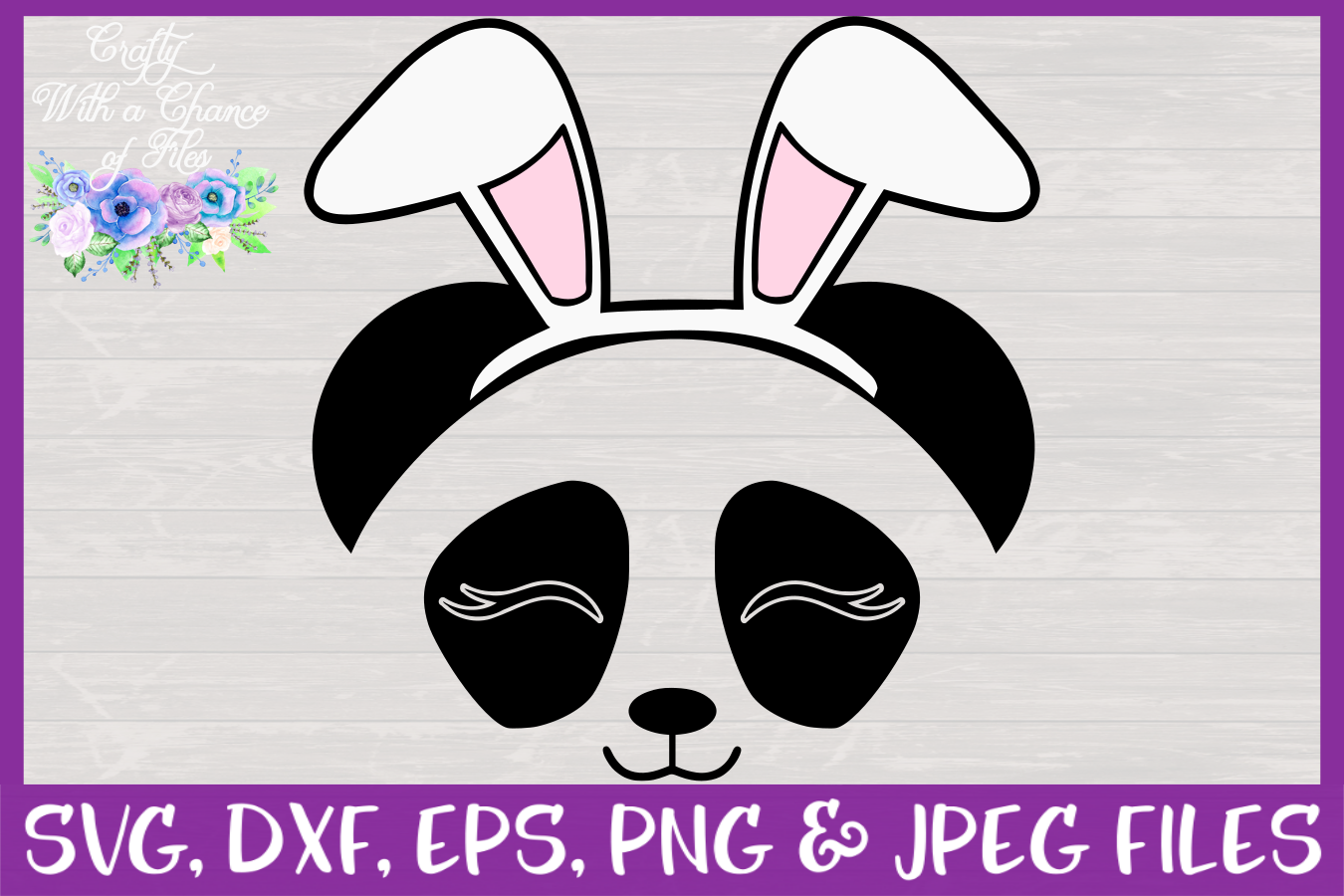 Download Easter | Panda Face SVG Cut File (237850) | SVGs | Design ...