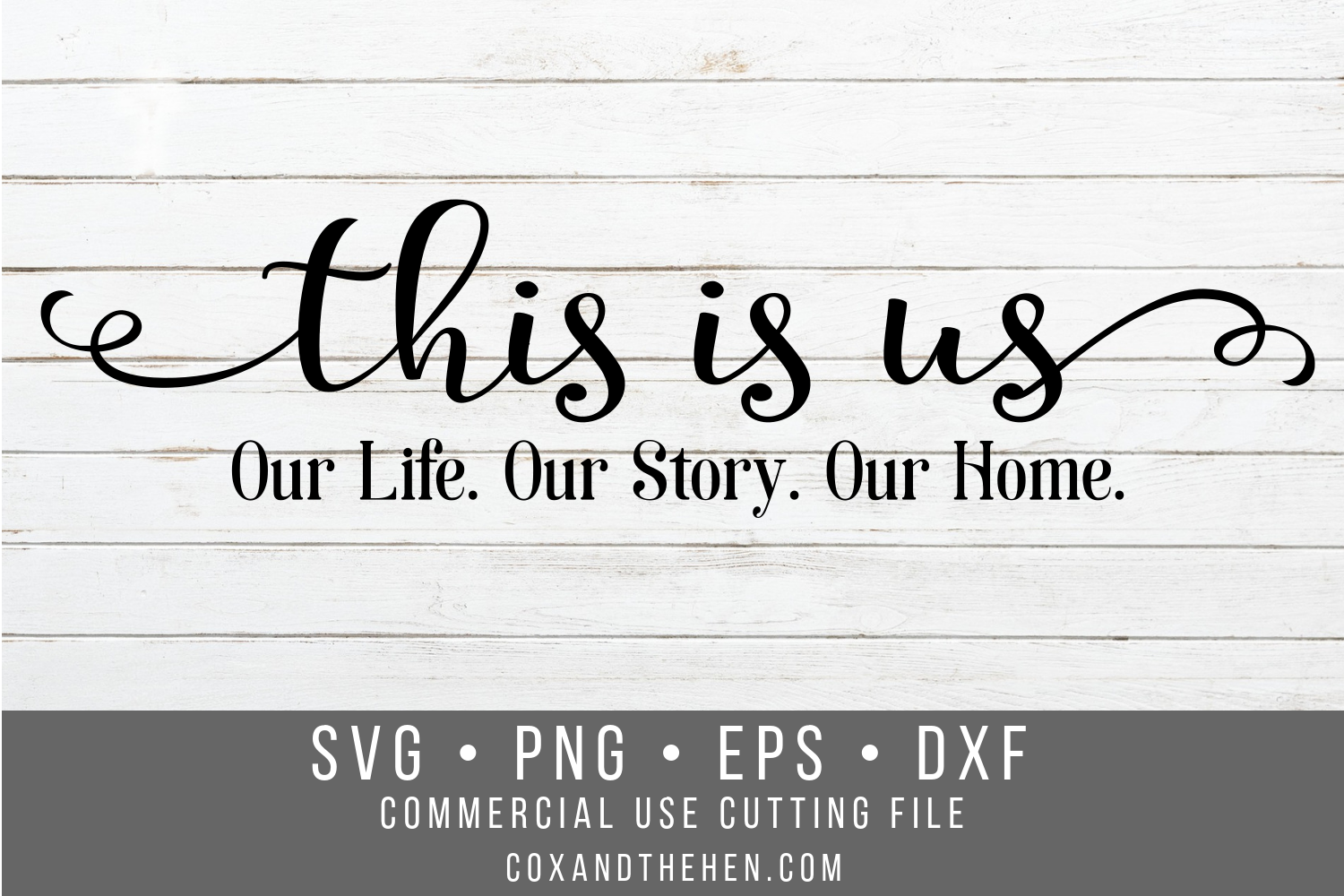 Download This Is Us Wood Sign Stencil SVG