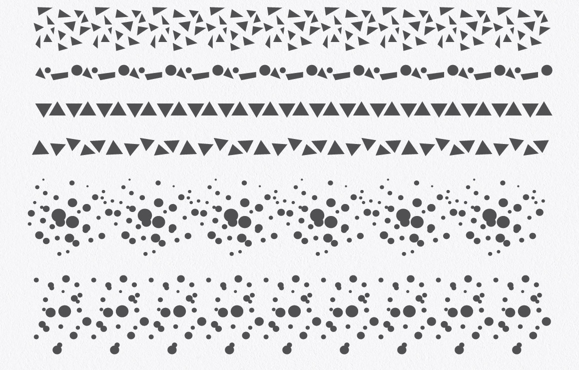 Confetti Brushes for Illustrator (15435) Decorations Design Bundles
