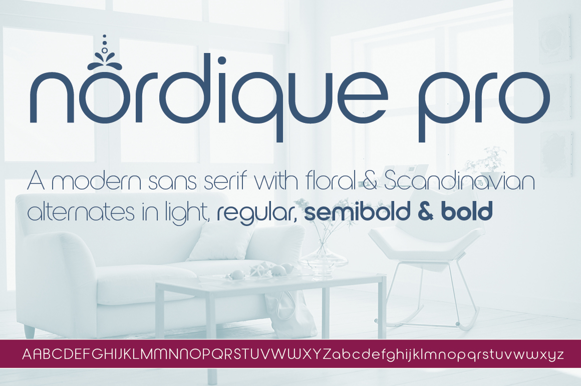 Free Nordique Pro Regular Script Fonts