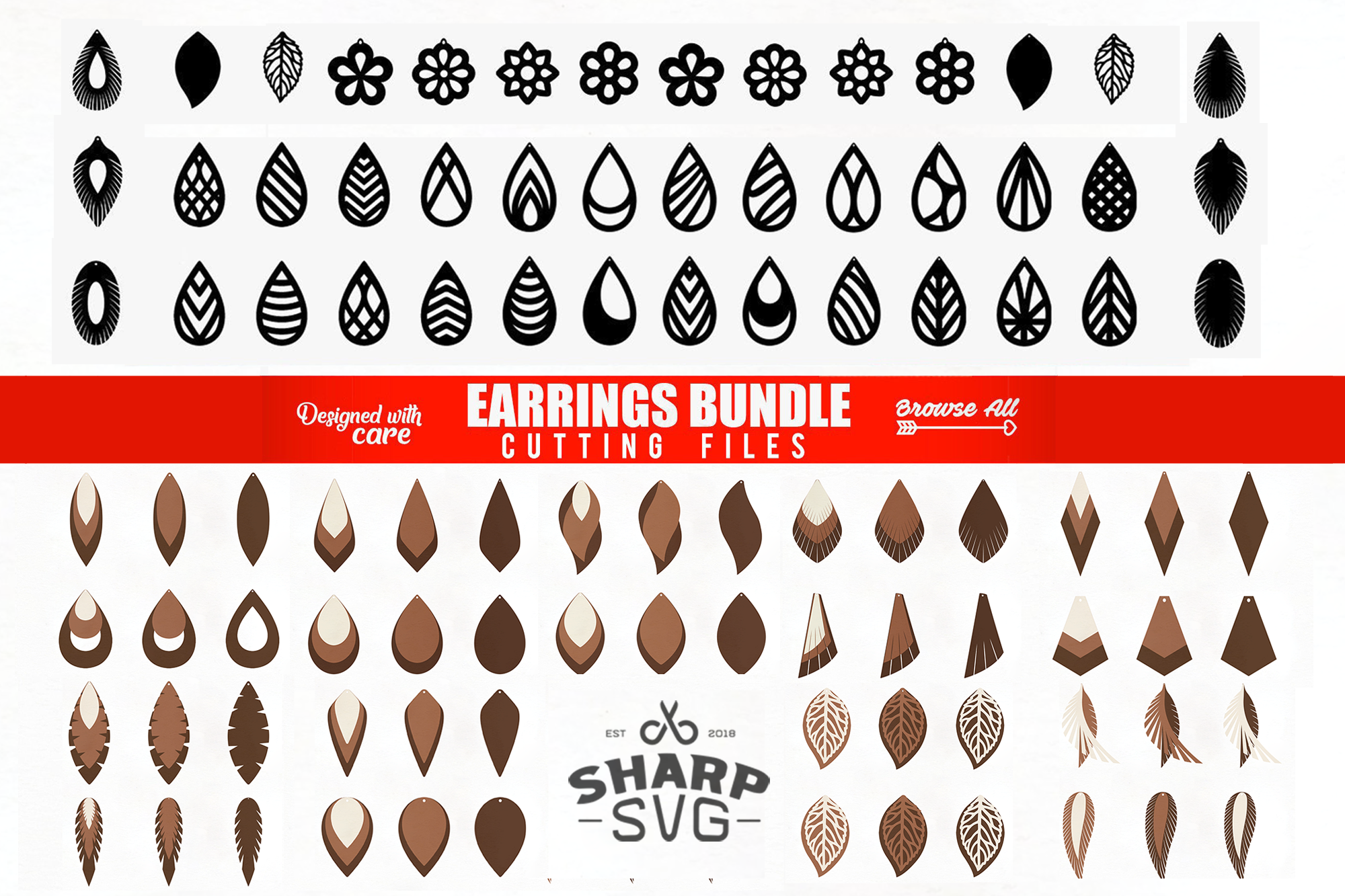 Free Free Layered Earring Svg Free 874 SVG PNG EPS DXF File