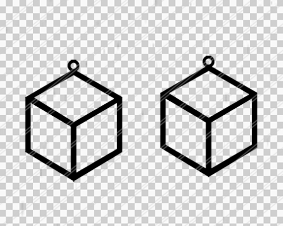 Download Cube earrings svg,Box earrings,Jewelry svg,leather jewelry ...
