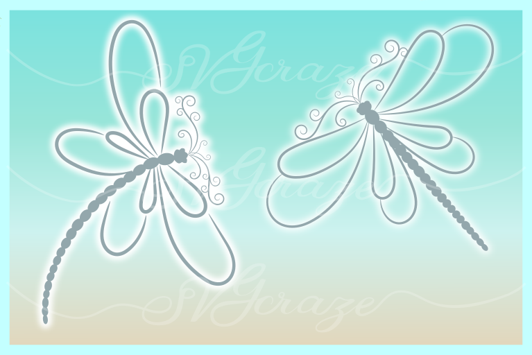 Free Svg Zentangle Dragonfly Monogram Svg File For Cricut ...