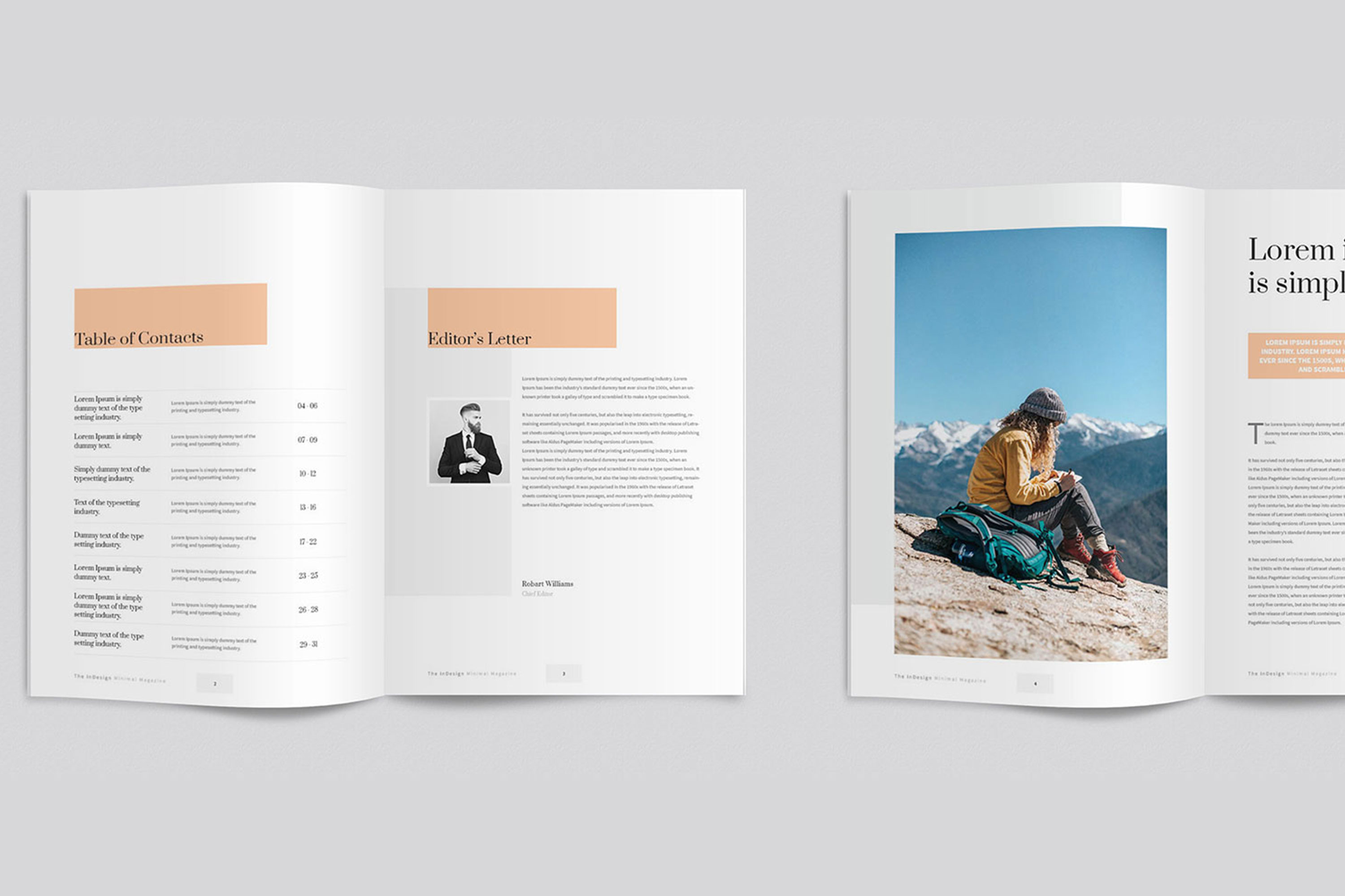 magazine layout templates for indesign