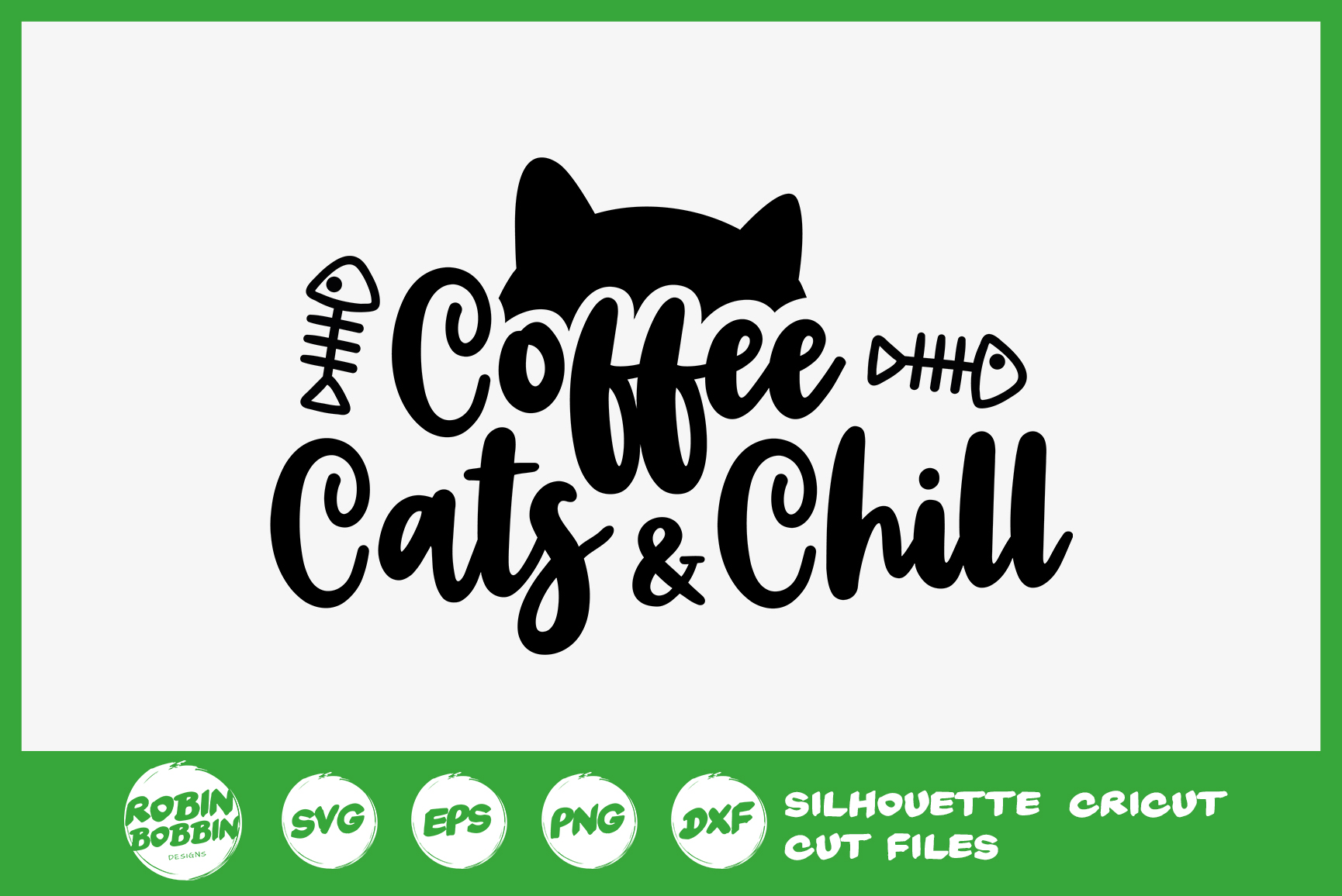 Download Coffee Cats And Chill SVG - Cat Lover SVG File