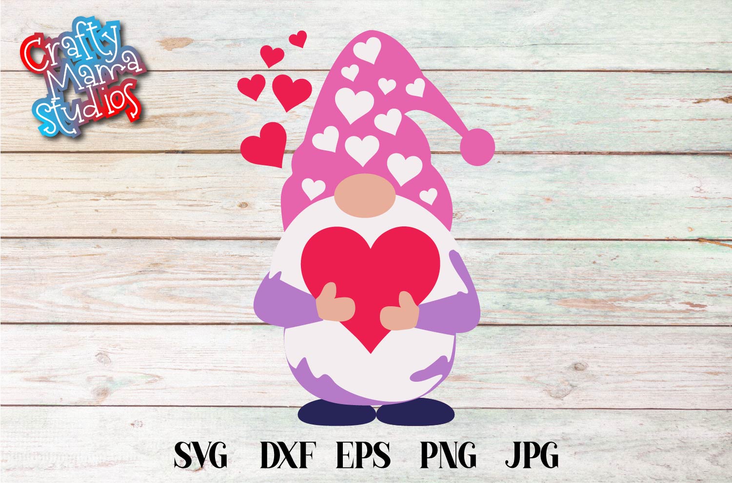 Download Valentine's Day SVG Valentine Gnome With Hearts Sublimation