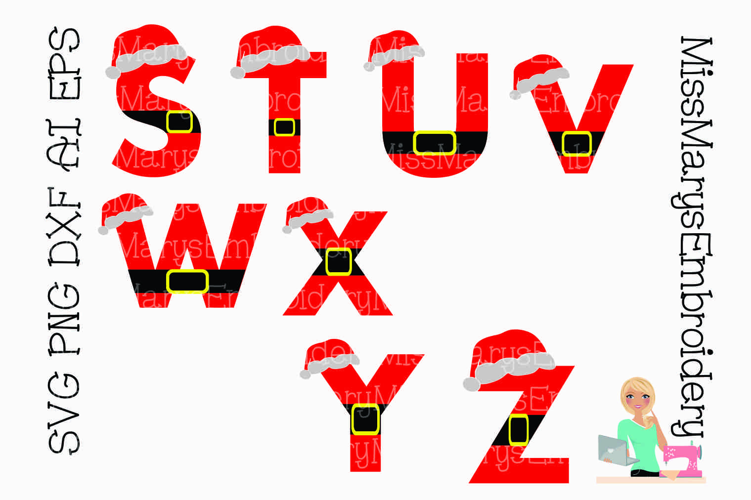 Download Santa Letters SVG Cutting File (147677) | Cut Files ...