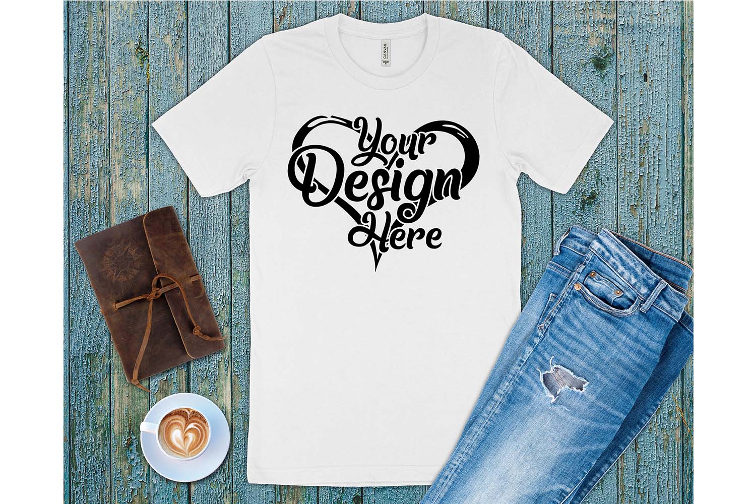 Download Bella Canvas 3001 Mockup Bundle T-Shirt Mock Ups 148