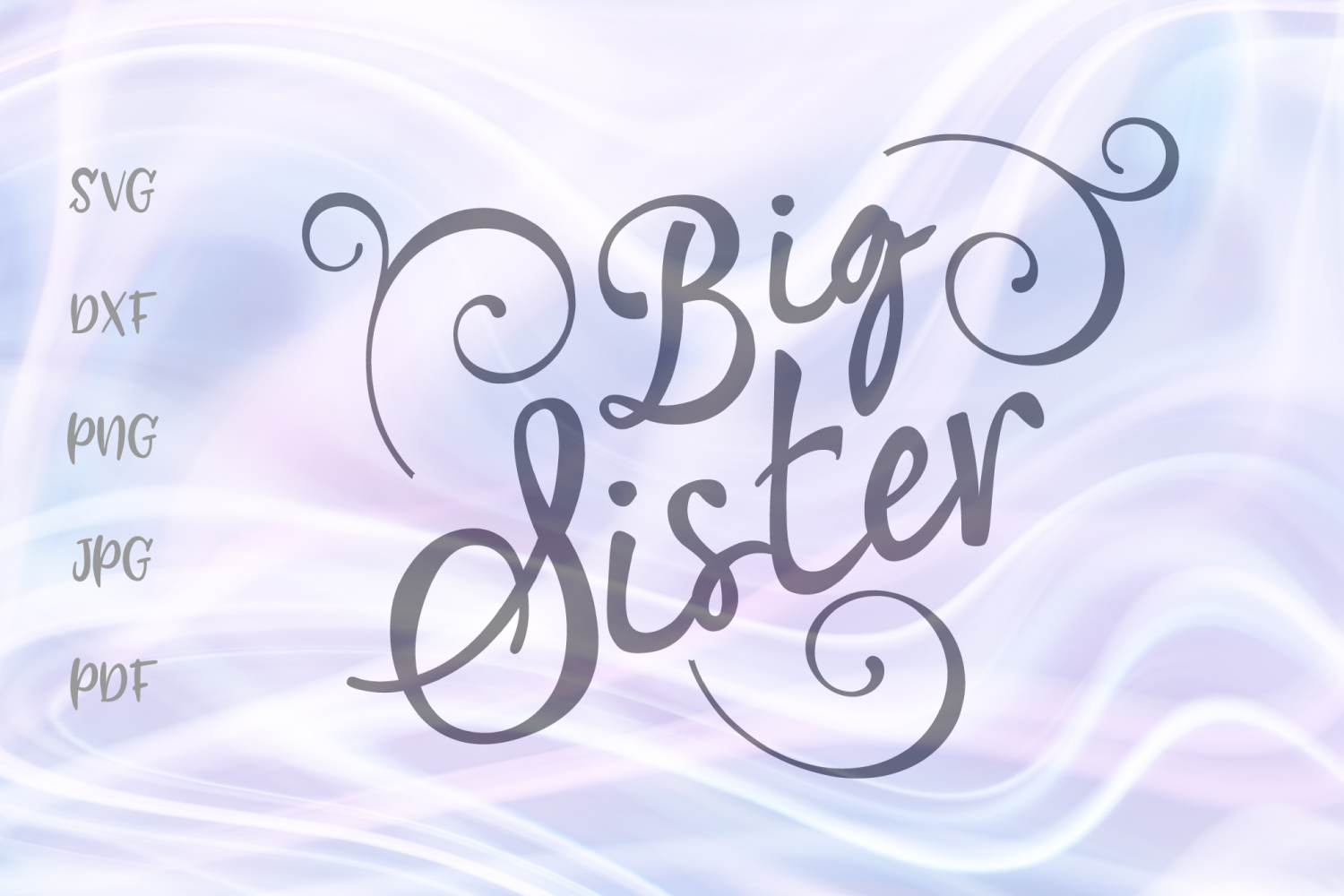 Download Big Sister Sign Promoted to Sis Siblings Family Cut File SVG