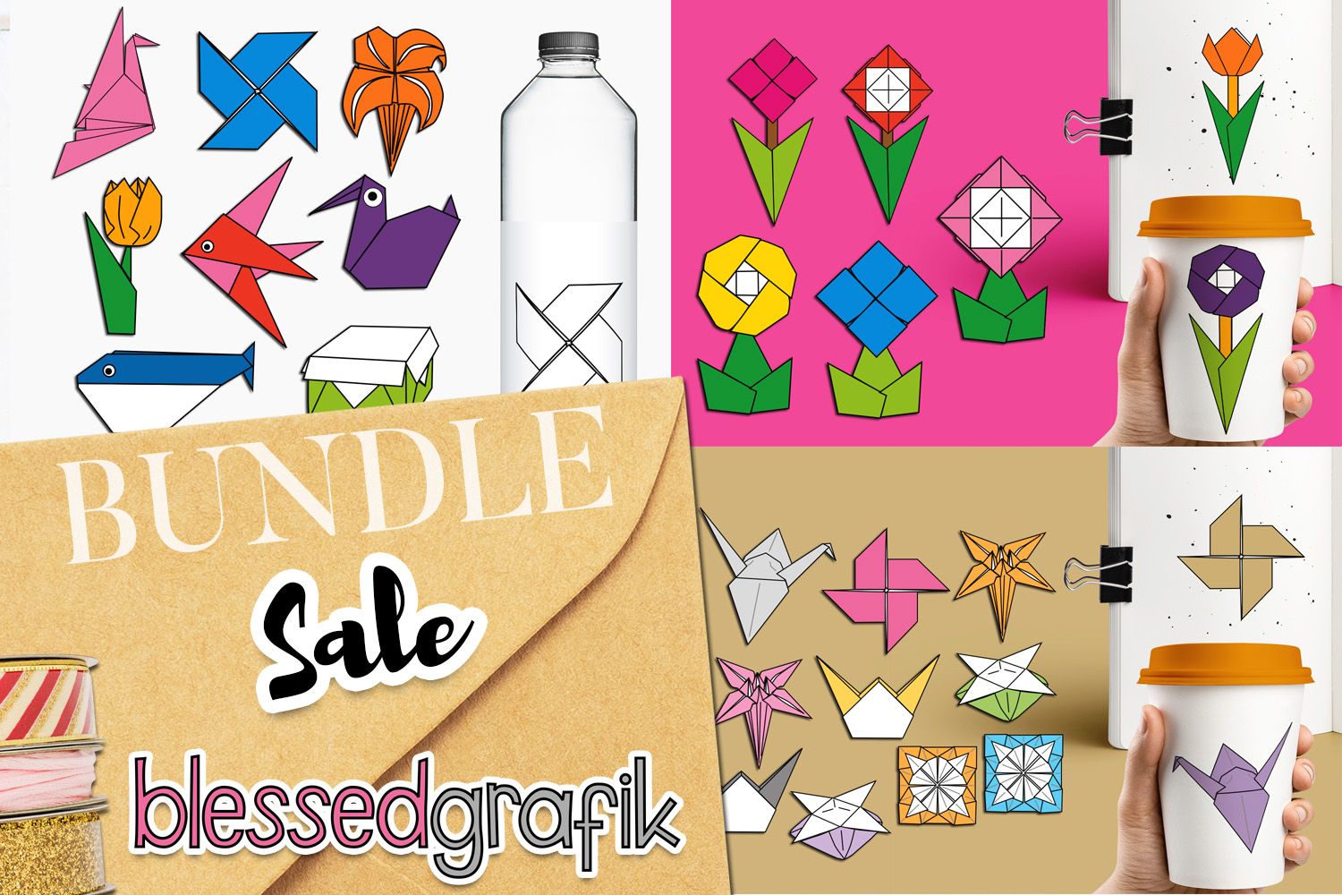 Freevector decos folding